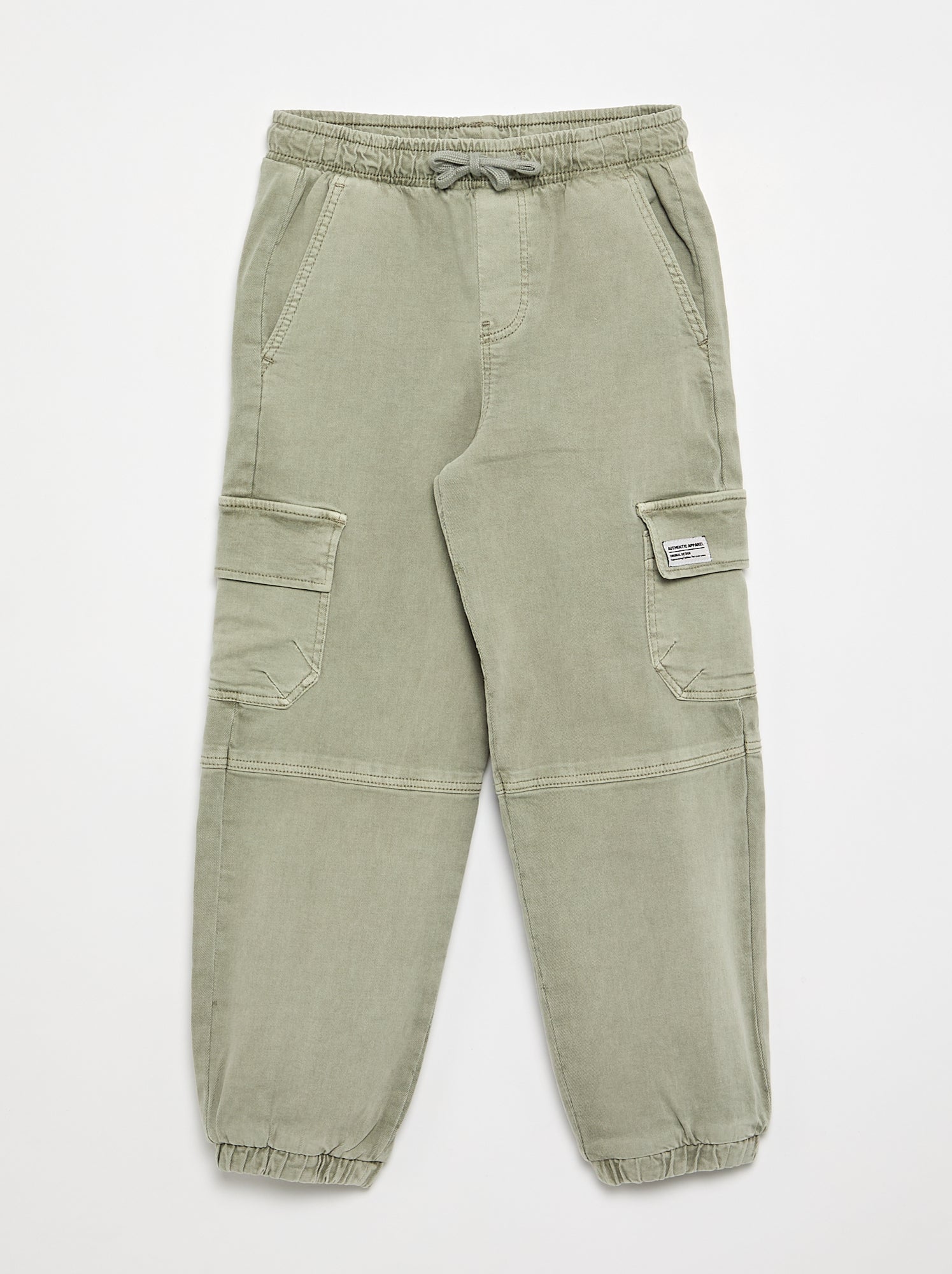 Pantalon forme jogging - Vert (FYR25_5)