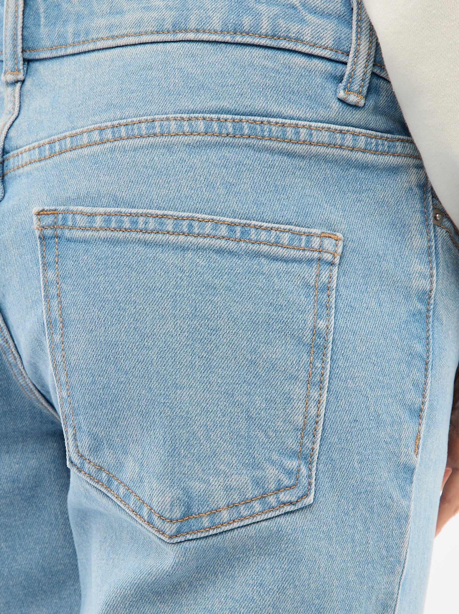 Pantalon grossesse avec ceinture stretch - Bleu (EPX64_1)