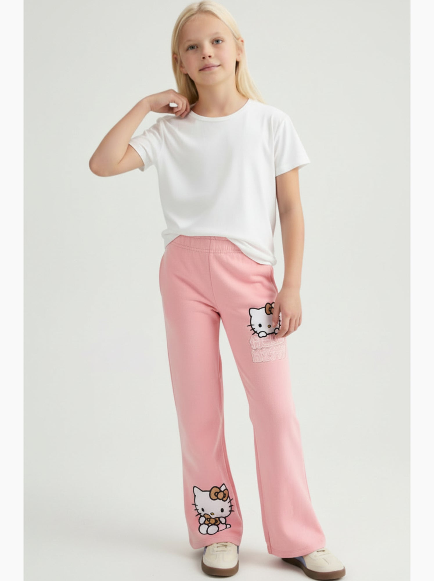 Pantalon hello kitty   | licence officielle - Rose