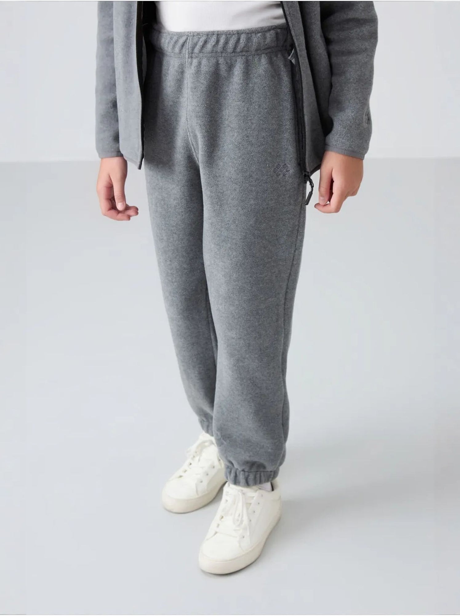 Pantalon jeunesse uni tommy - Gris Noir
