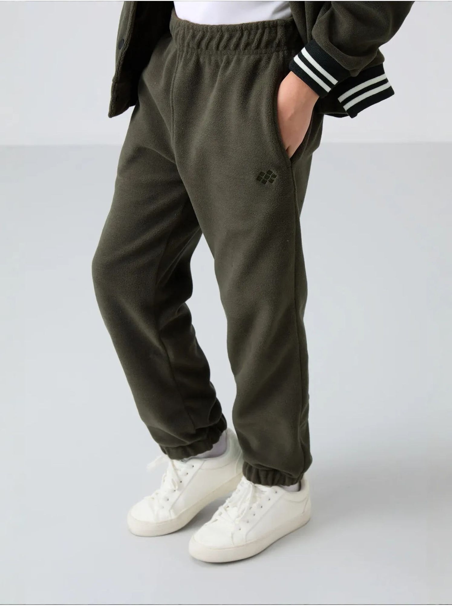 Pantalon jeunesse uni tommy - Kaki