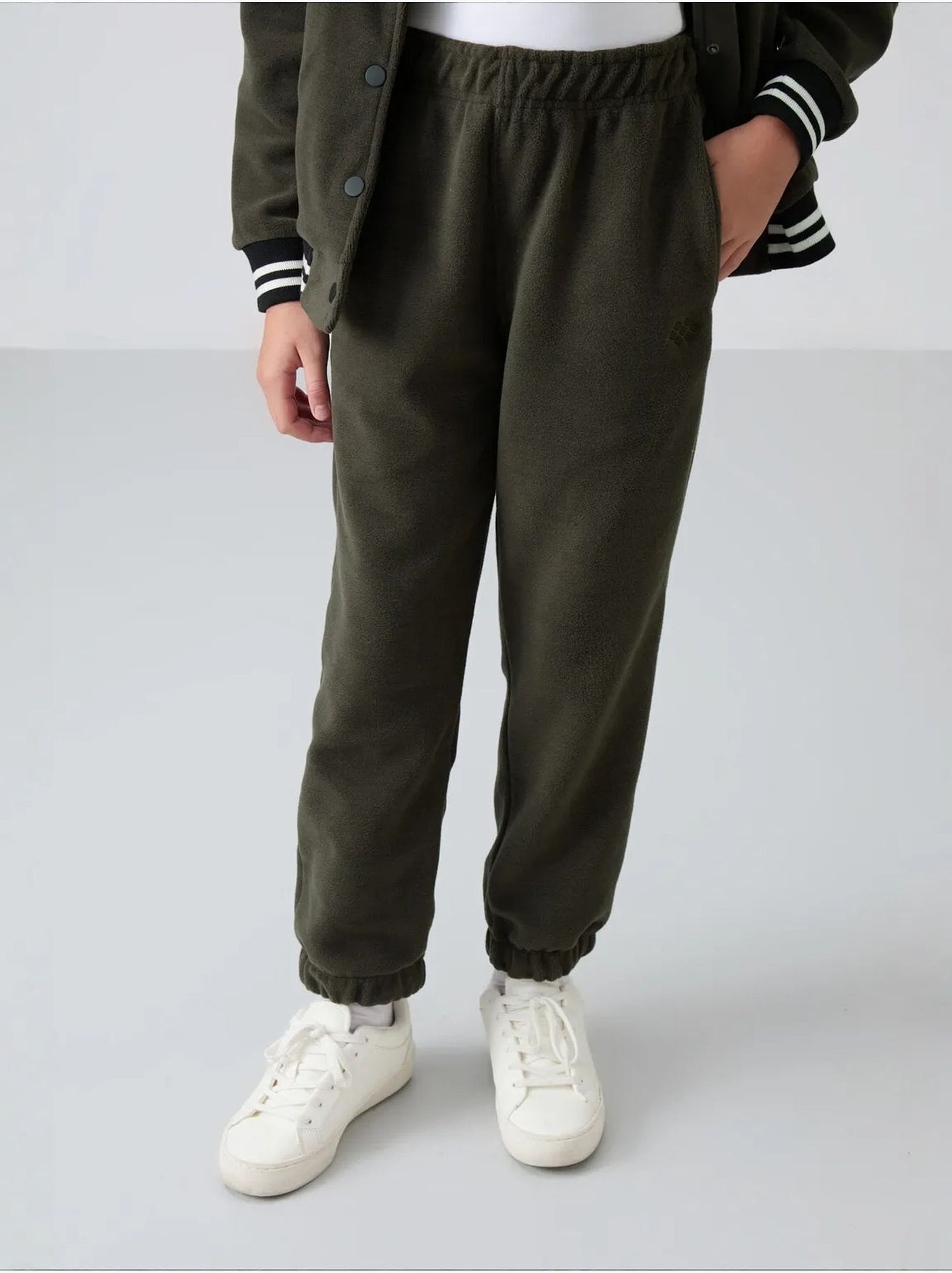 Pantalon jeunesse uni tommy - Kaki