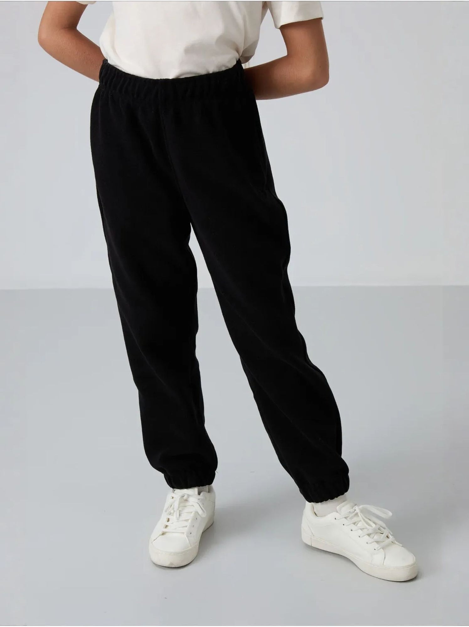 Pantalon jeunesse uni tommy - Noir