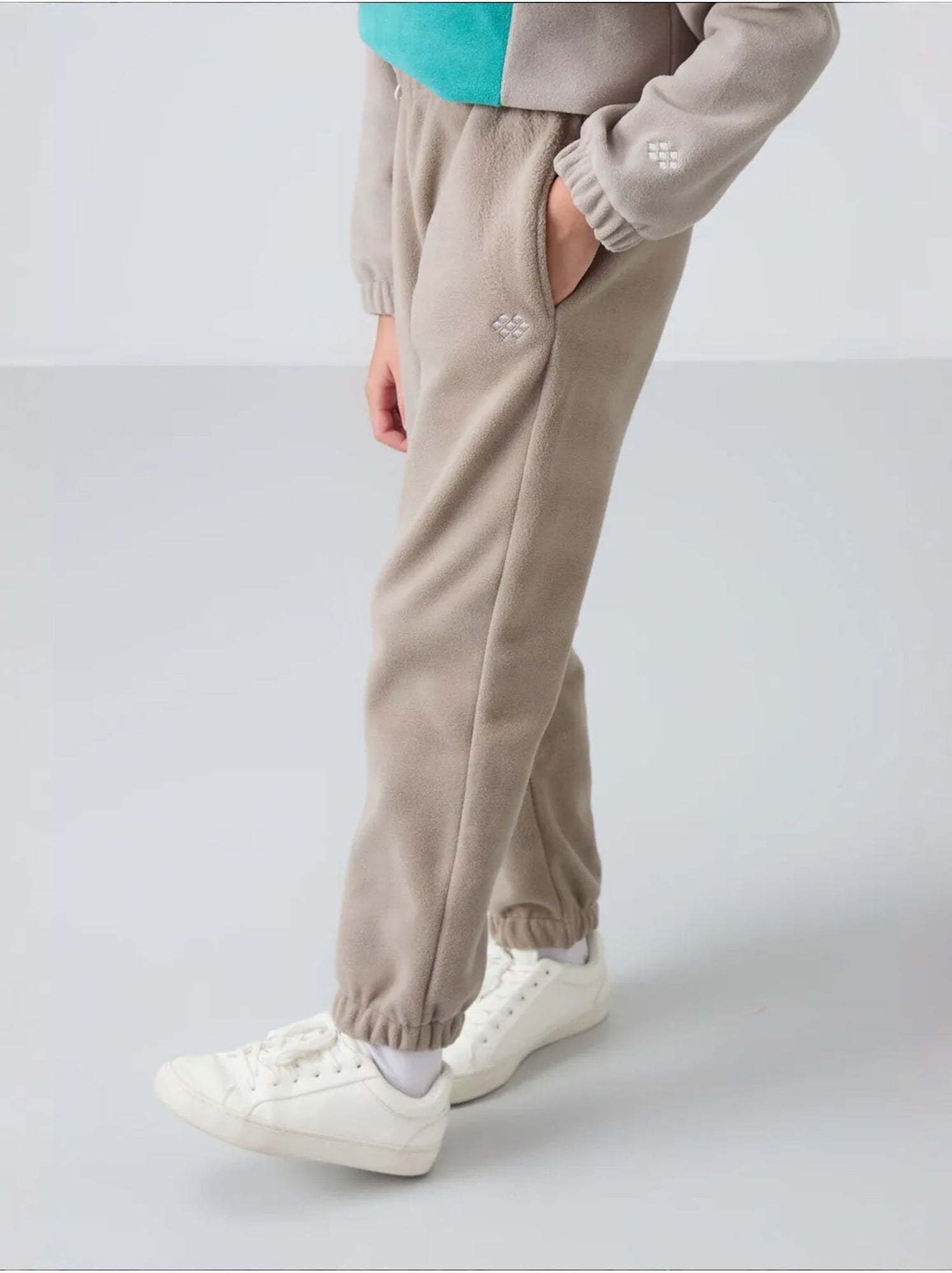 Pantalon jeunesse uni tommy - Sable