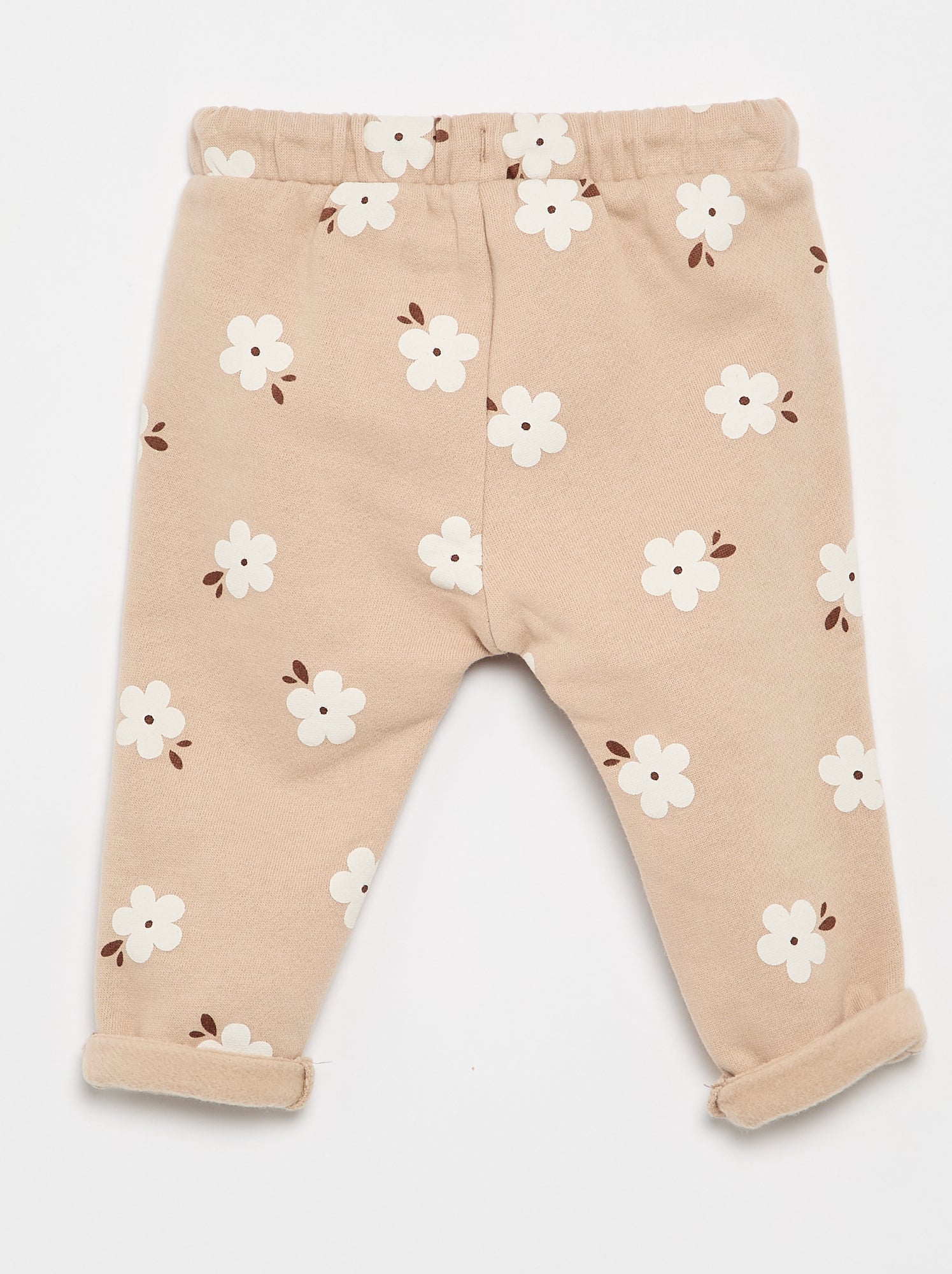 Pantalon jogging à motif - Beige (FVB16_1)