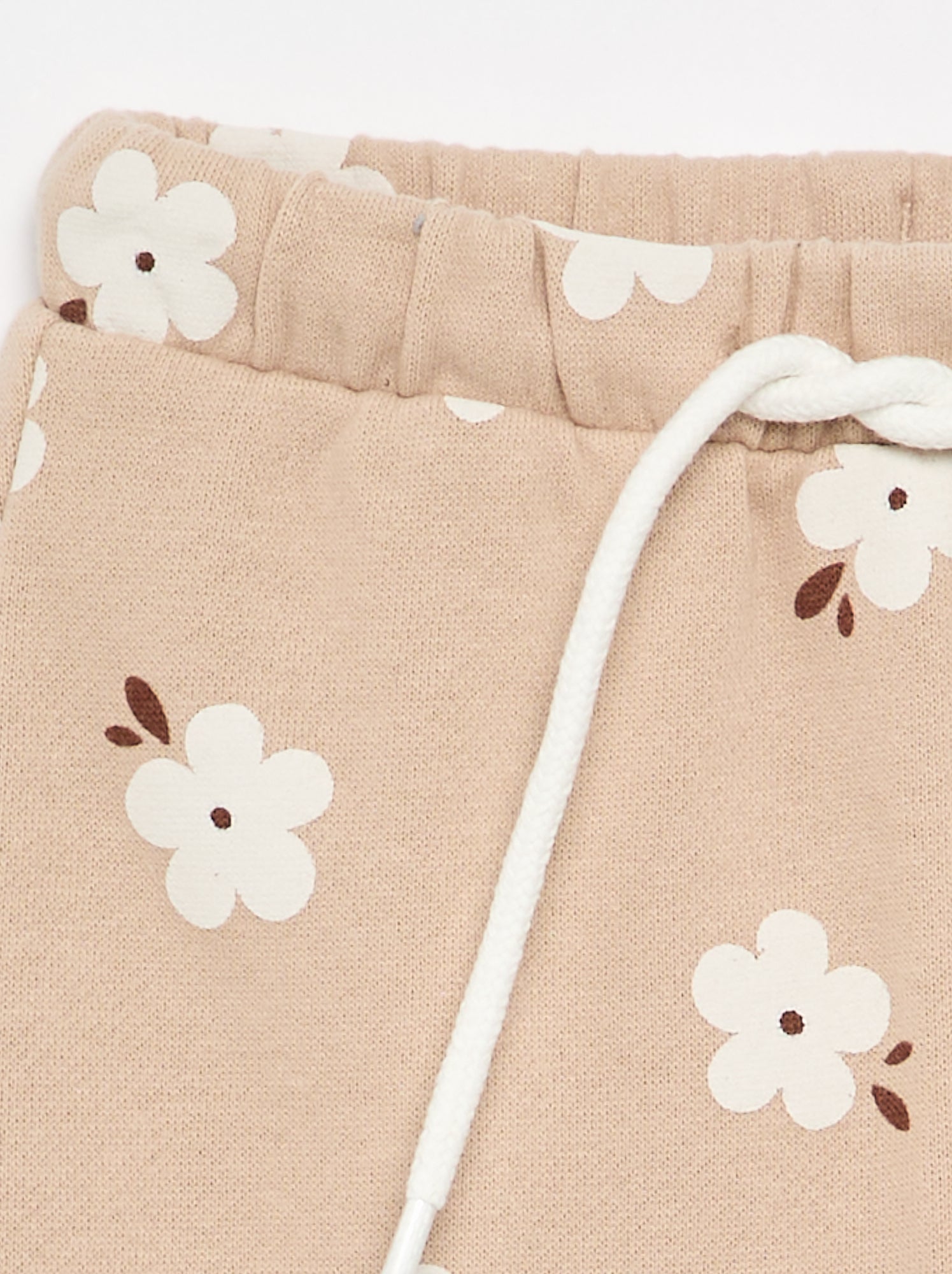 Pantalon jogging à motif - Beige (FVB16_1)