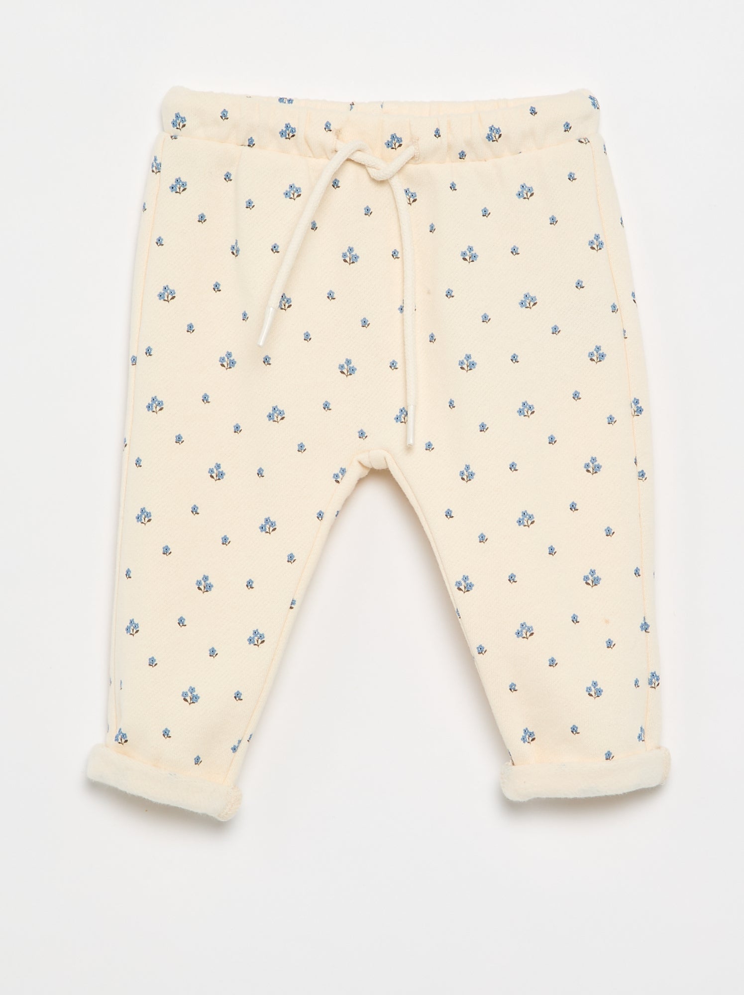 Pantalon jogging à motif - Blanc (FVB16_3)