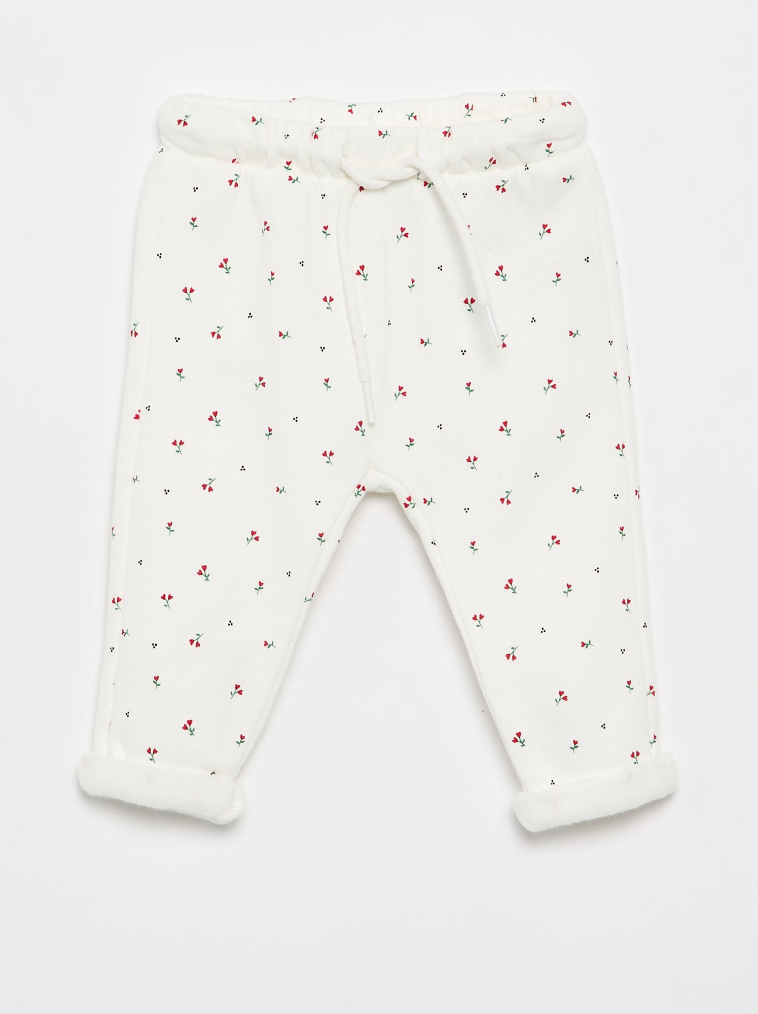 Pantalon jogging à motif - Blanc (FVB16_5)