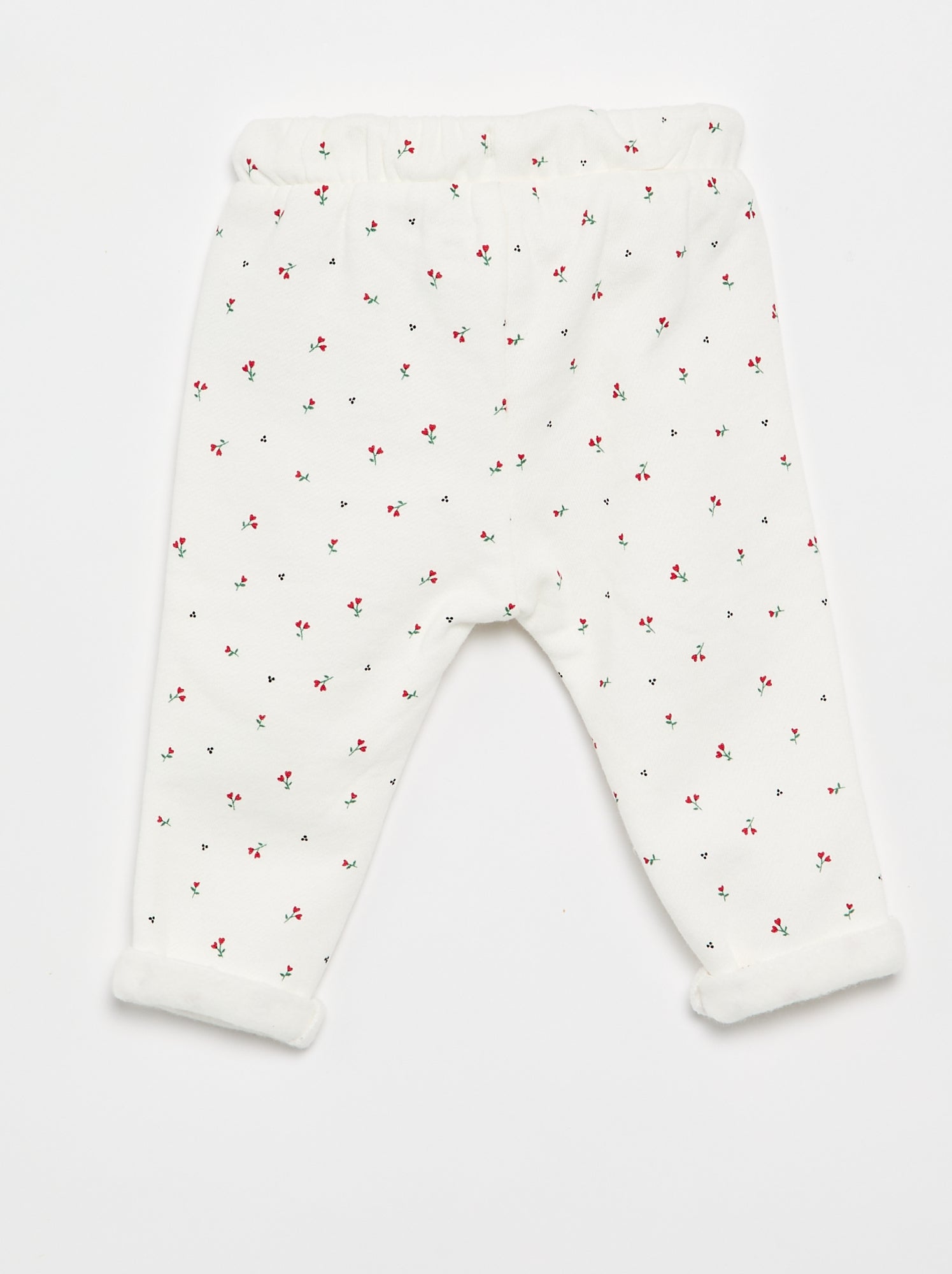 Pantalon jogging à motif - Blanc (FVB16_5)