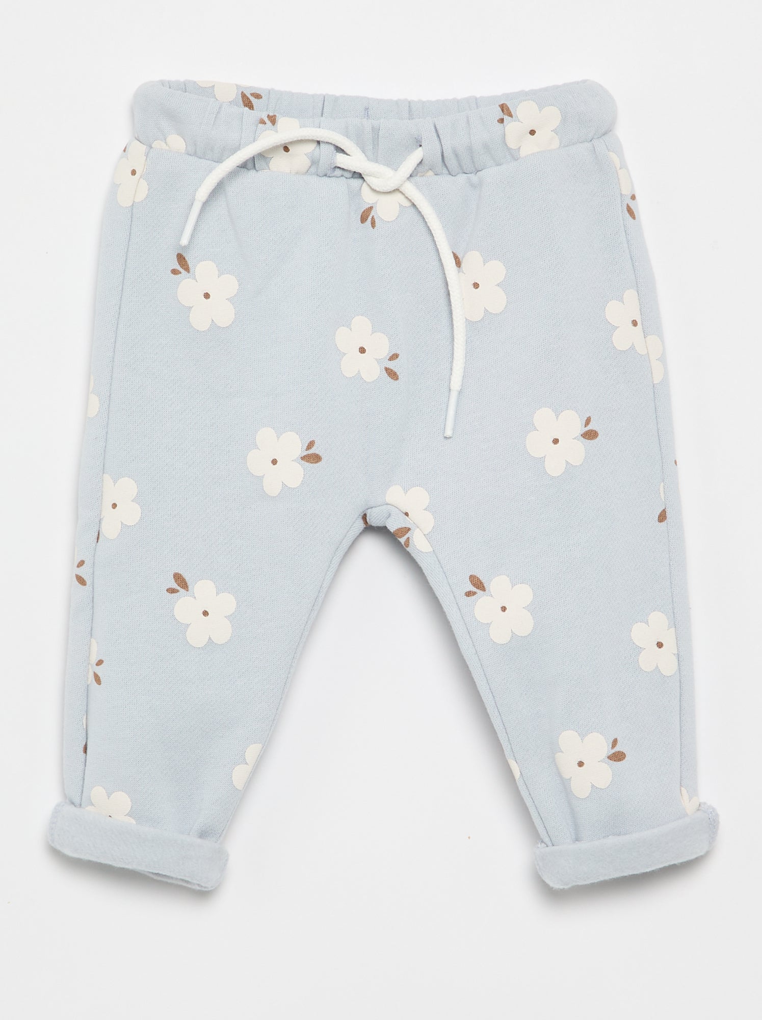 Pantalon jogging à motif - Bleu