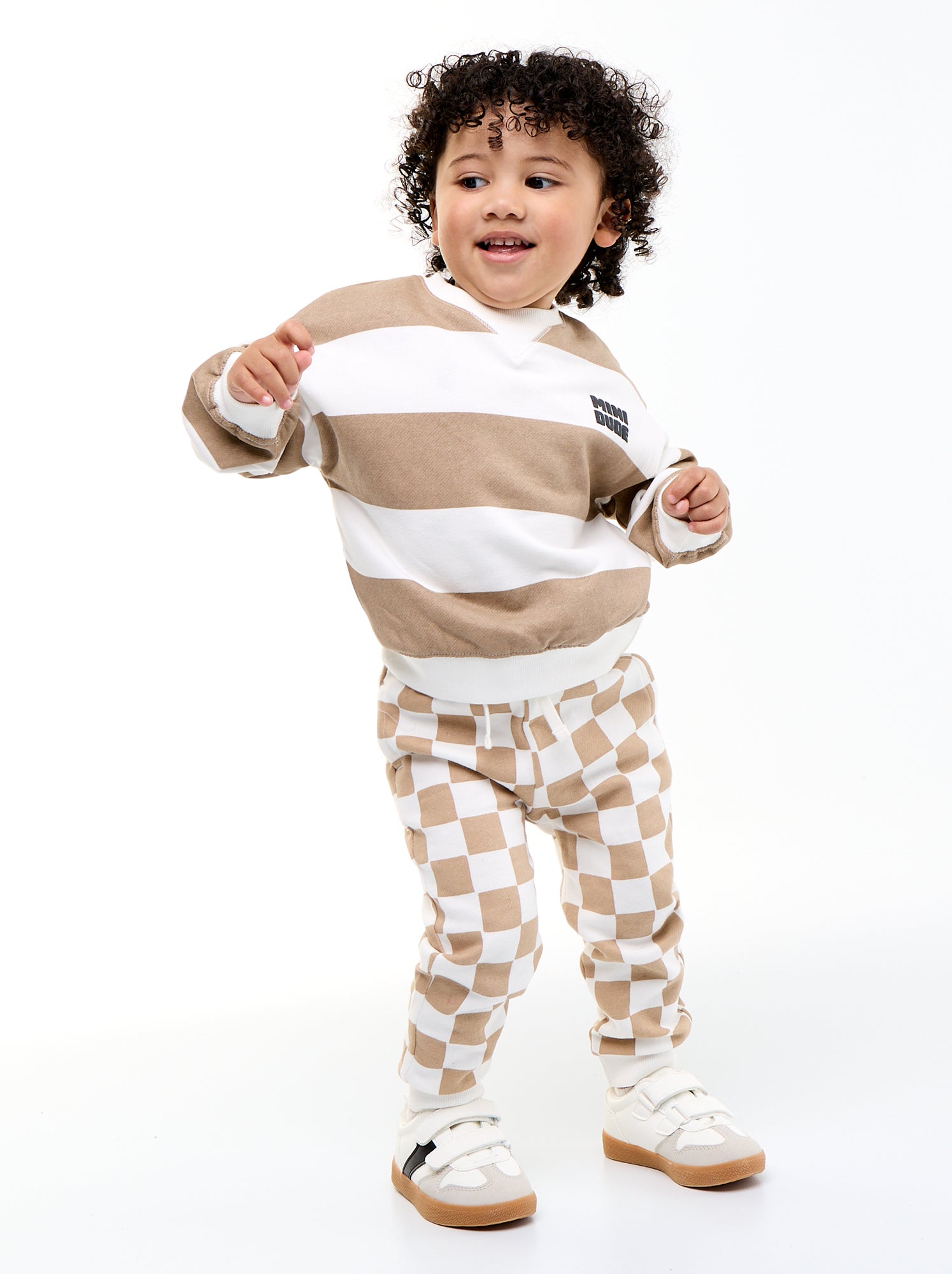 Pantalon jogging à motif - Vert