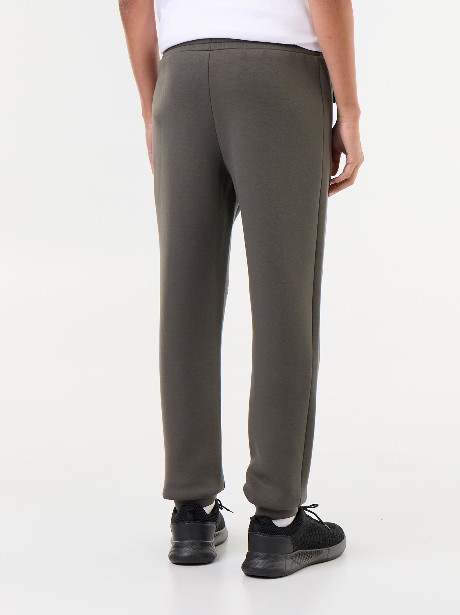 Pantalon jogging avec poches zippées - Kaki
