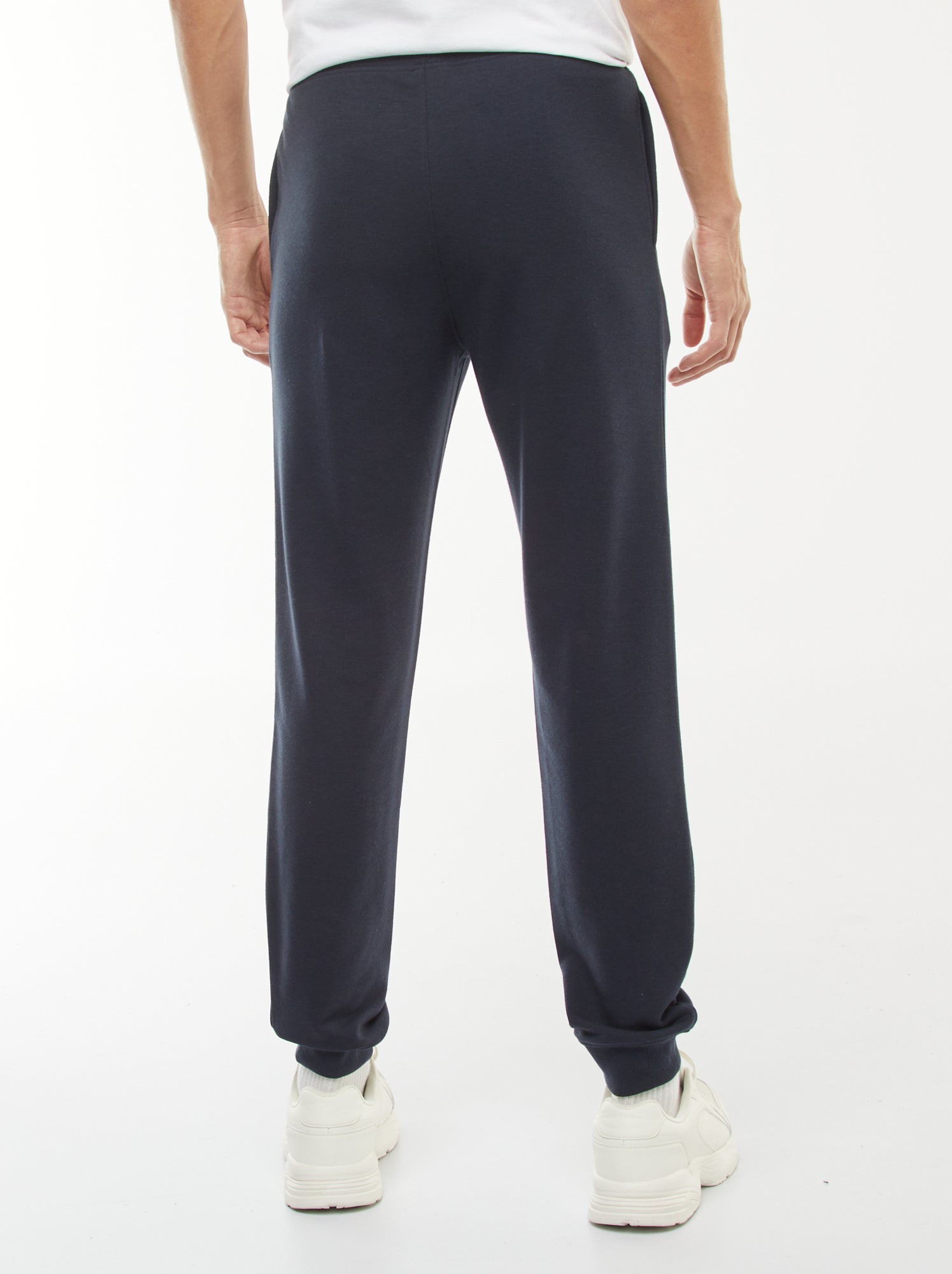 Pantalon jogging léger uni - Bleu marine