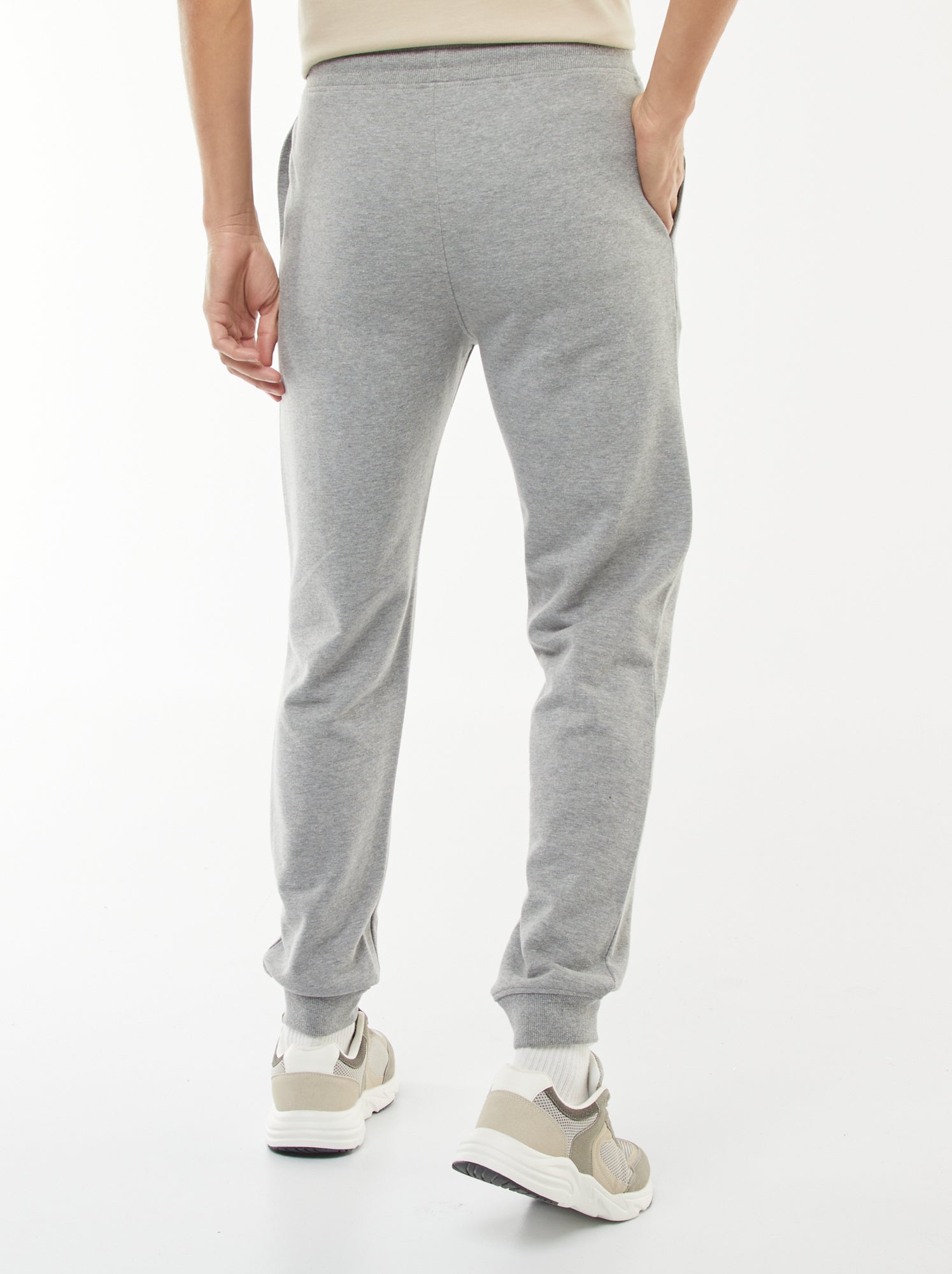 Pantalon jogging léger uni - Gris