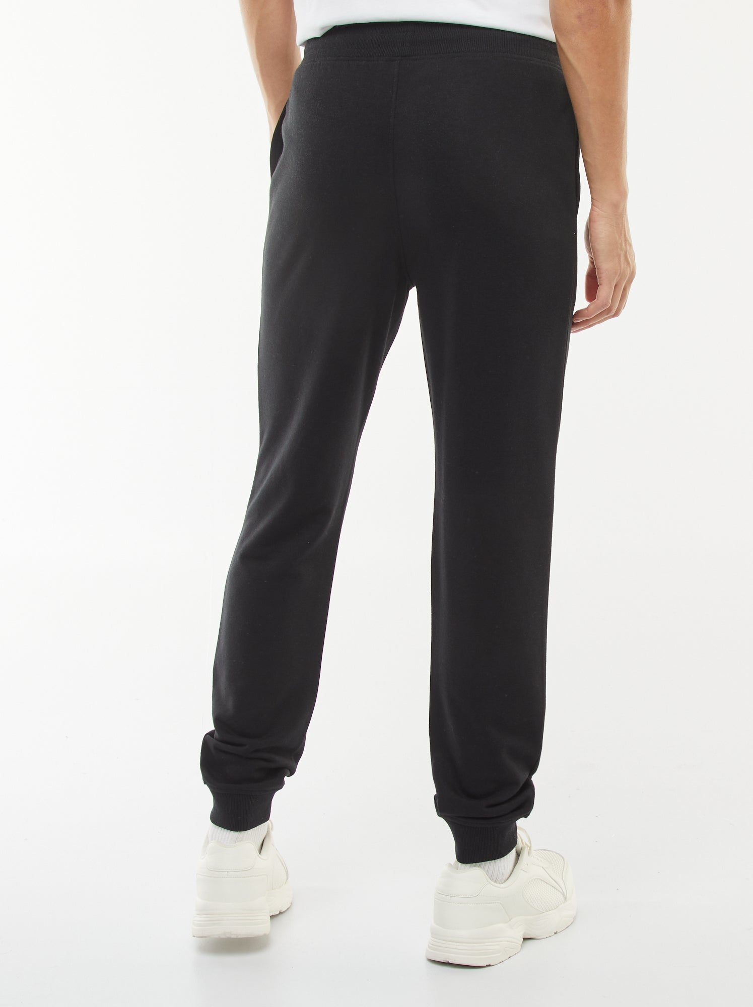 Pantalon jogging léger uni - Noir