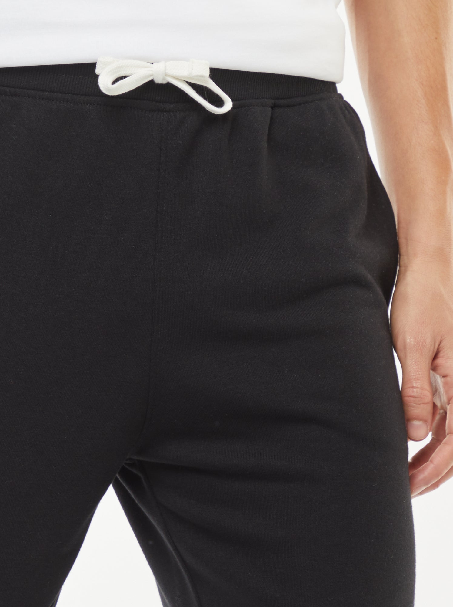 Pantalon jogging léger uni - Noir