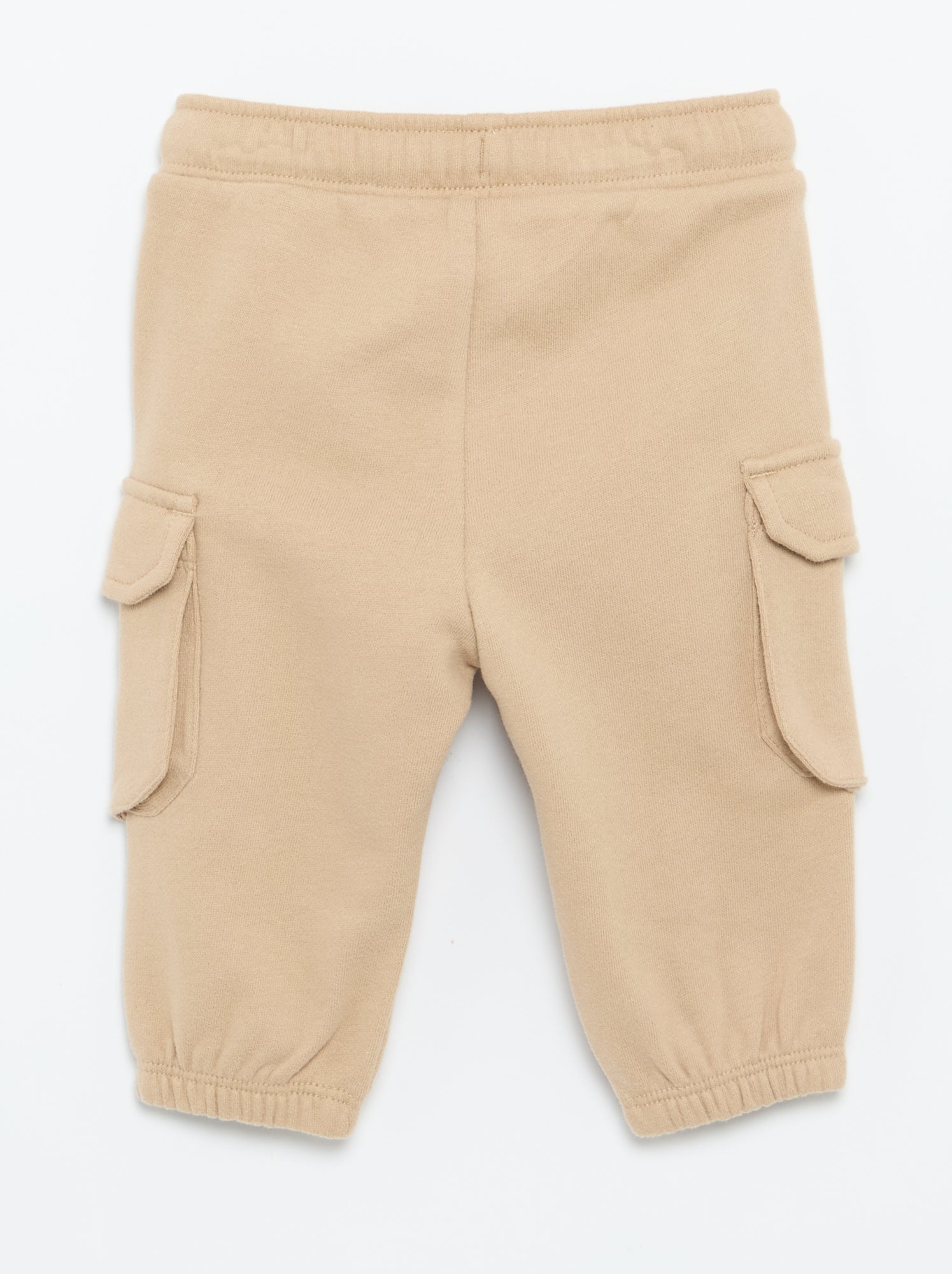 Pantalon jogging multipoches - Beige