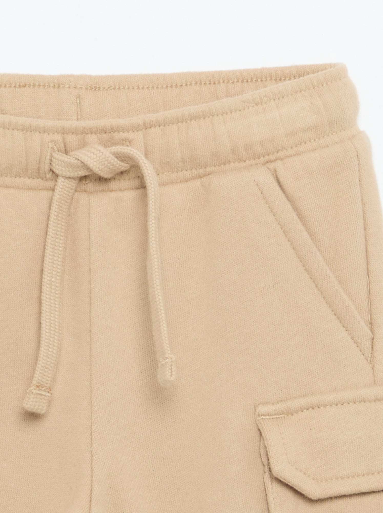 Pantalon jogging multipoches - Beige