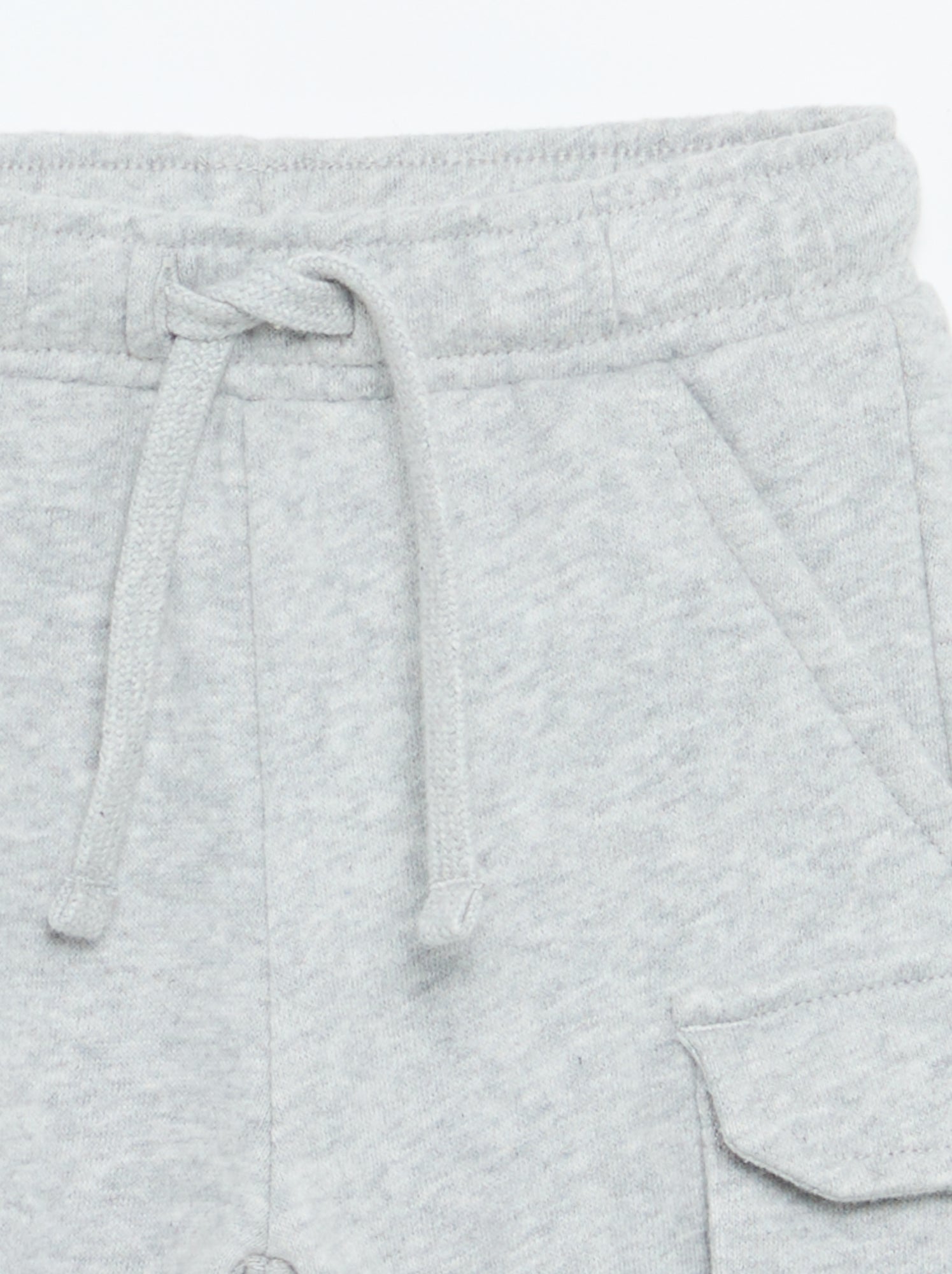 Pantalon jogging multipoches - Gris