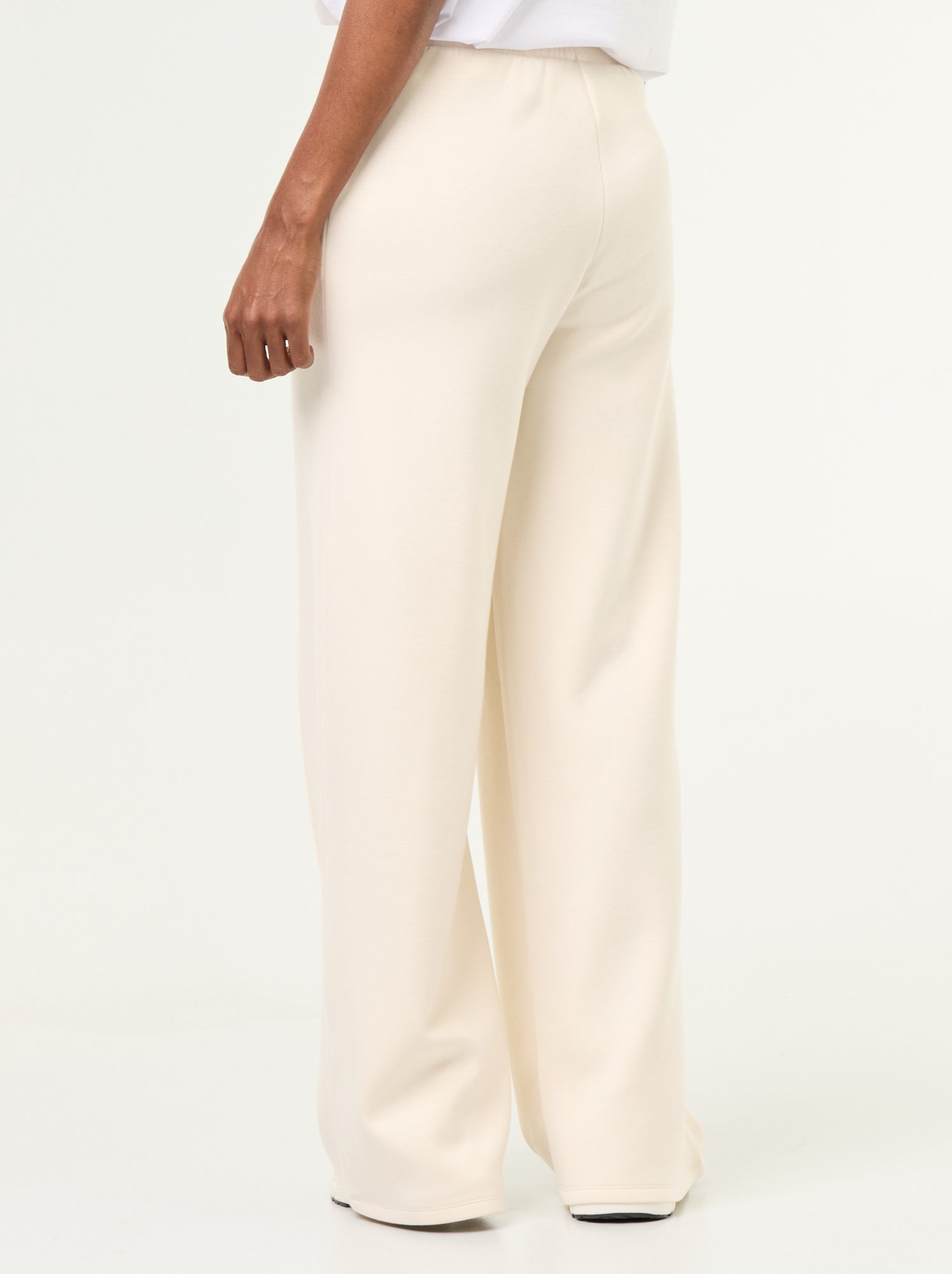 Pantalon large soft touch - Beige