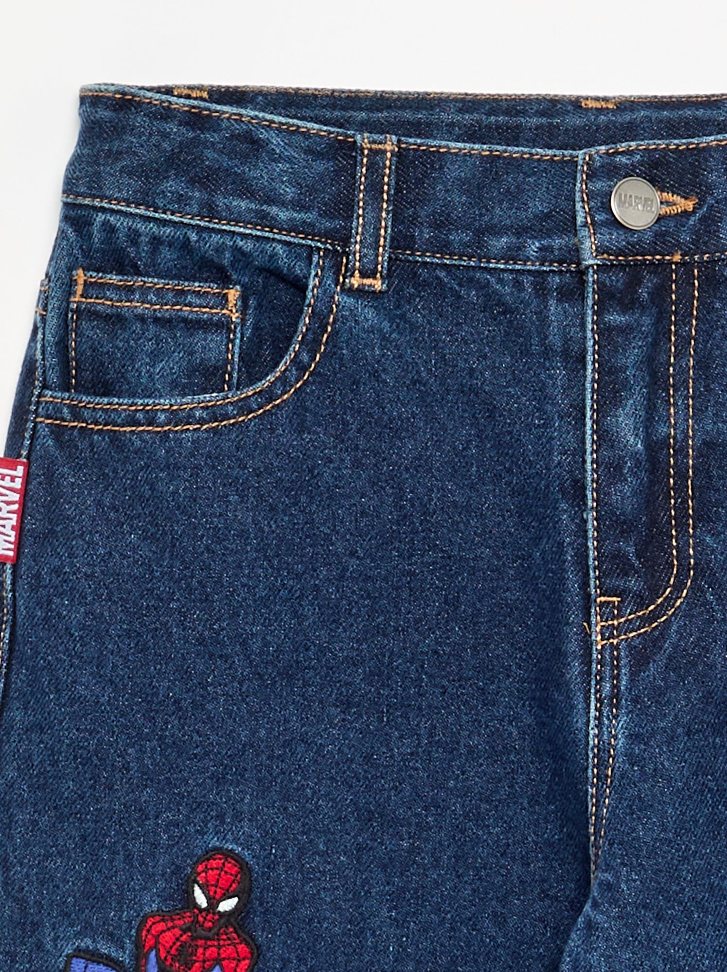 Pantalon ' Marvel' 'Spiderman' en denim - Bleu