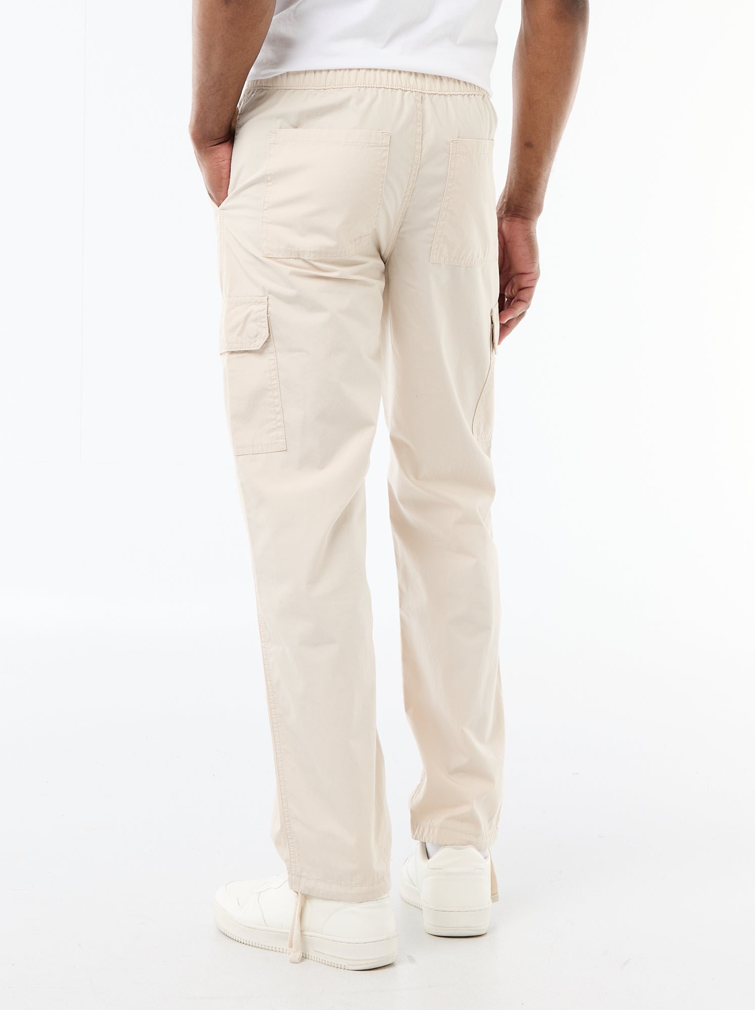 Pantalon multipoche regular fit - Gris