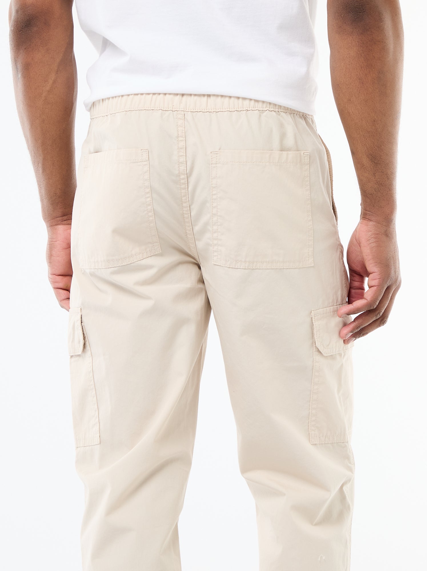 Pantalon multipoche regular fit - Gris
