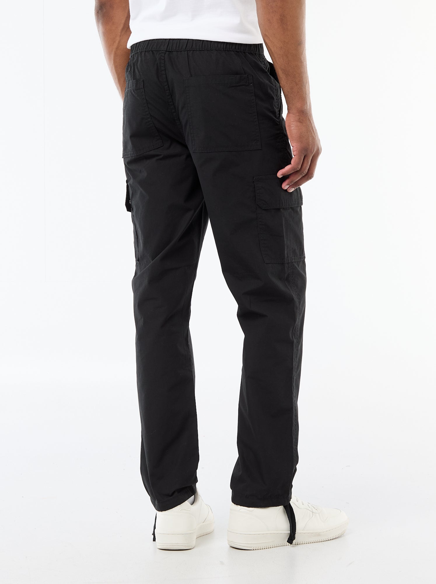 Pantalon multipoche regular fit - Noir