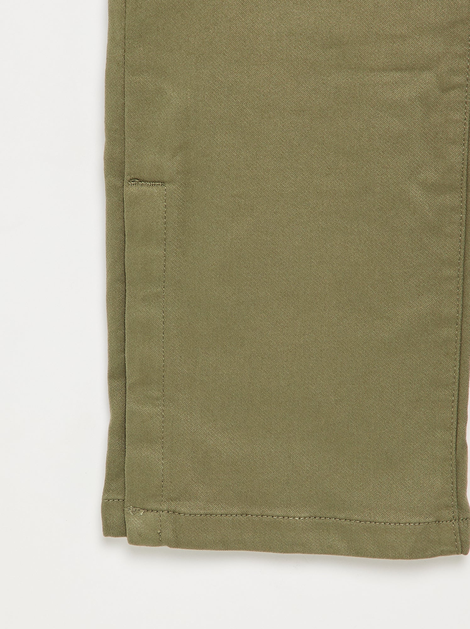 Pantalon regular avec poches à rabat - collection facile à enfiler - Vert