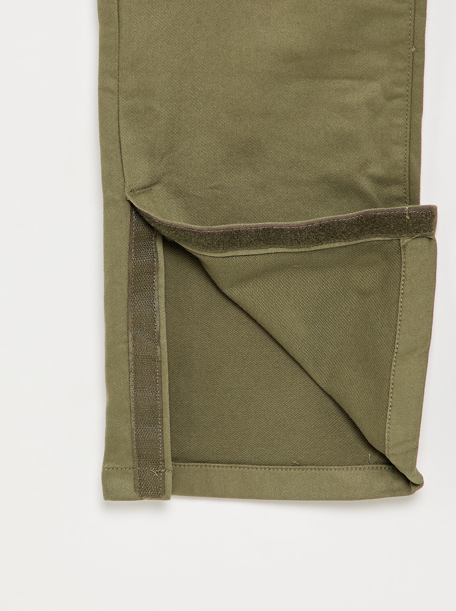 Pantalon regular avec poches à rabat - collection facile à enfiler - Vert