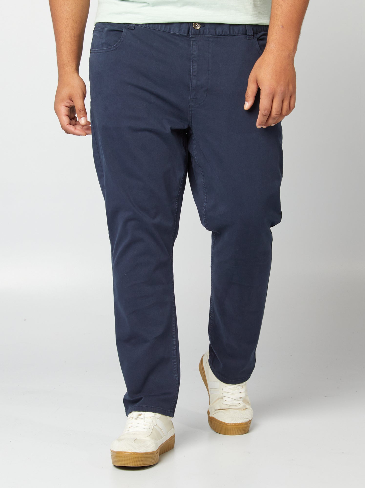 Pantalon slim - L30 - bleu marine