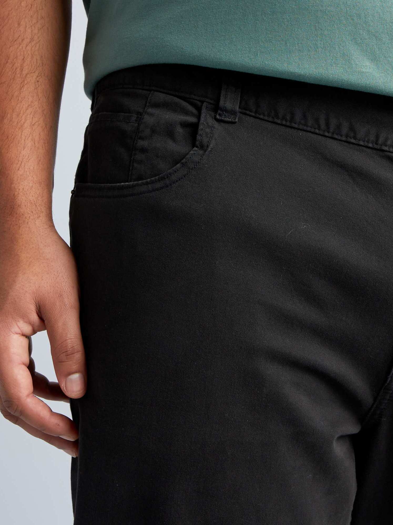 Pantalon slim - L30 - Noir