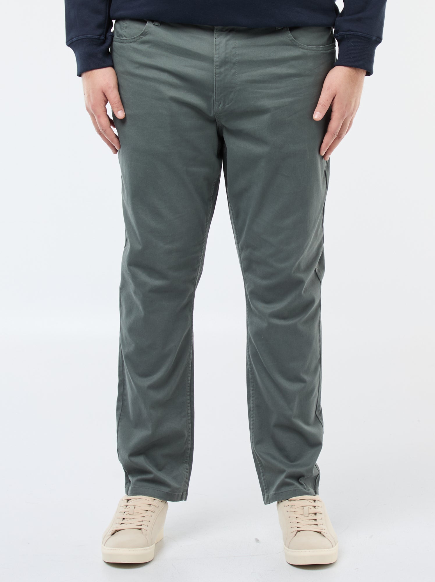 Pantalon slim - L30 - Vert