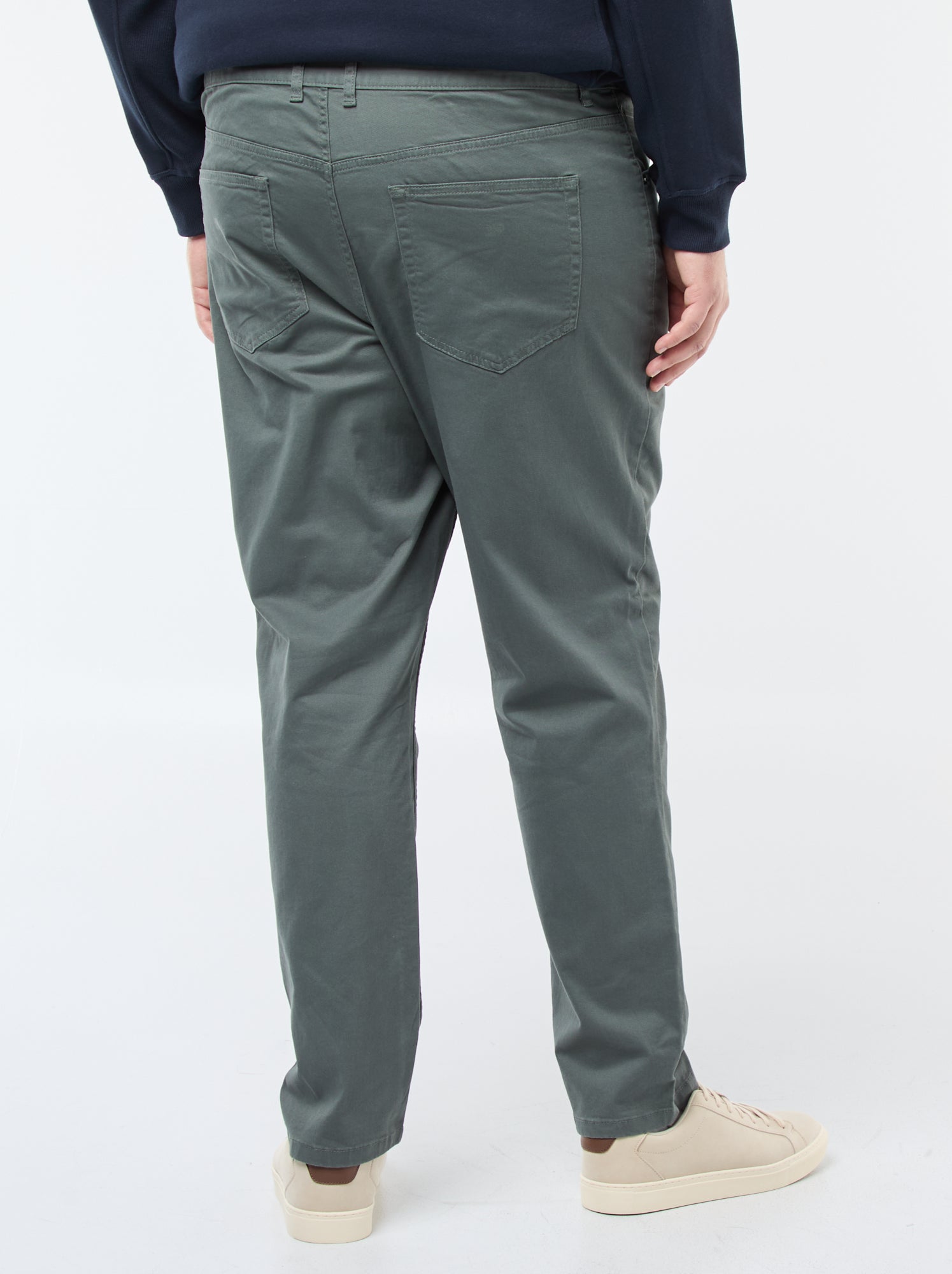 Pantalon slim - L30 - Vert