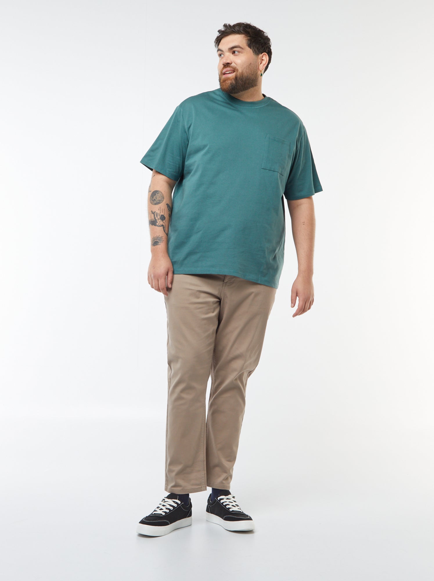 Pantalon slim - L32 - Beige