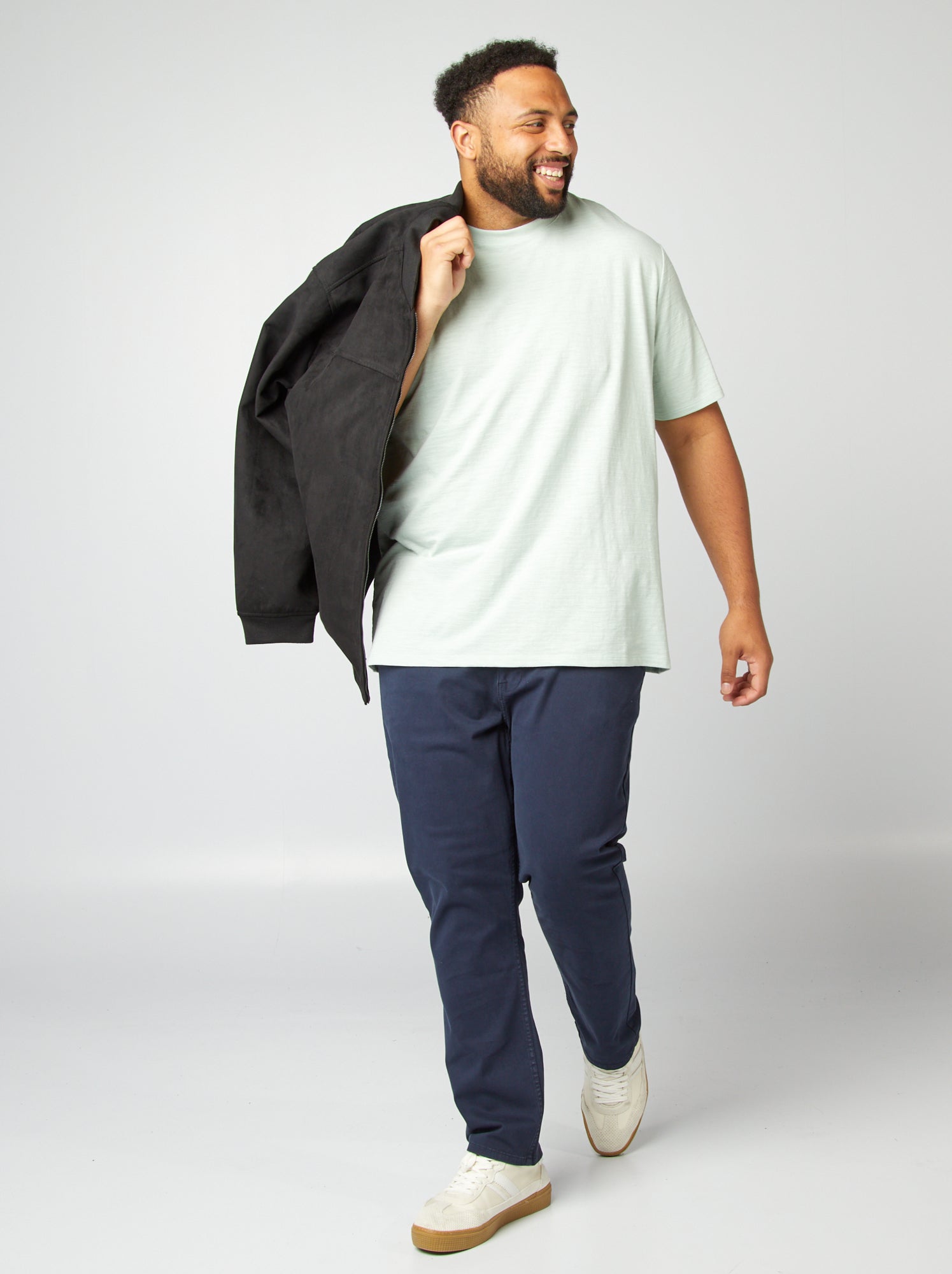 Pantalon slim - L32 - Bleu marine