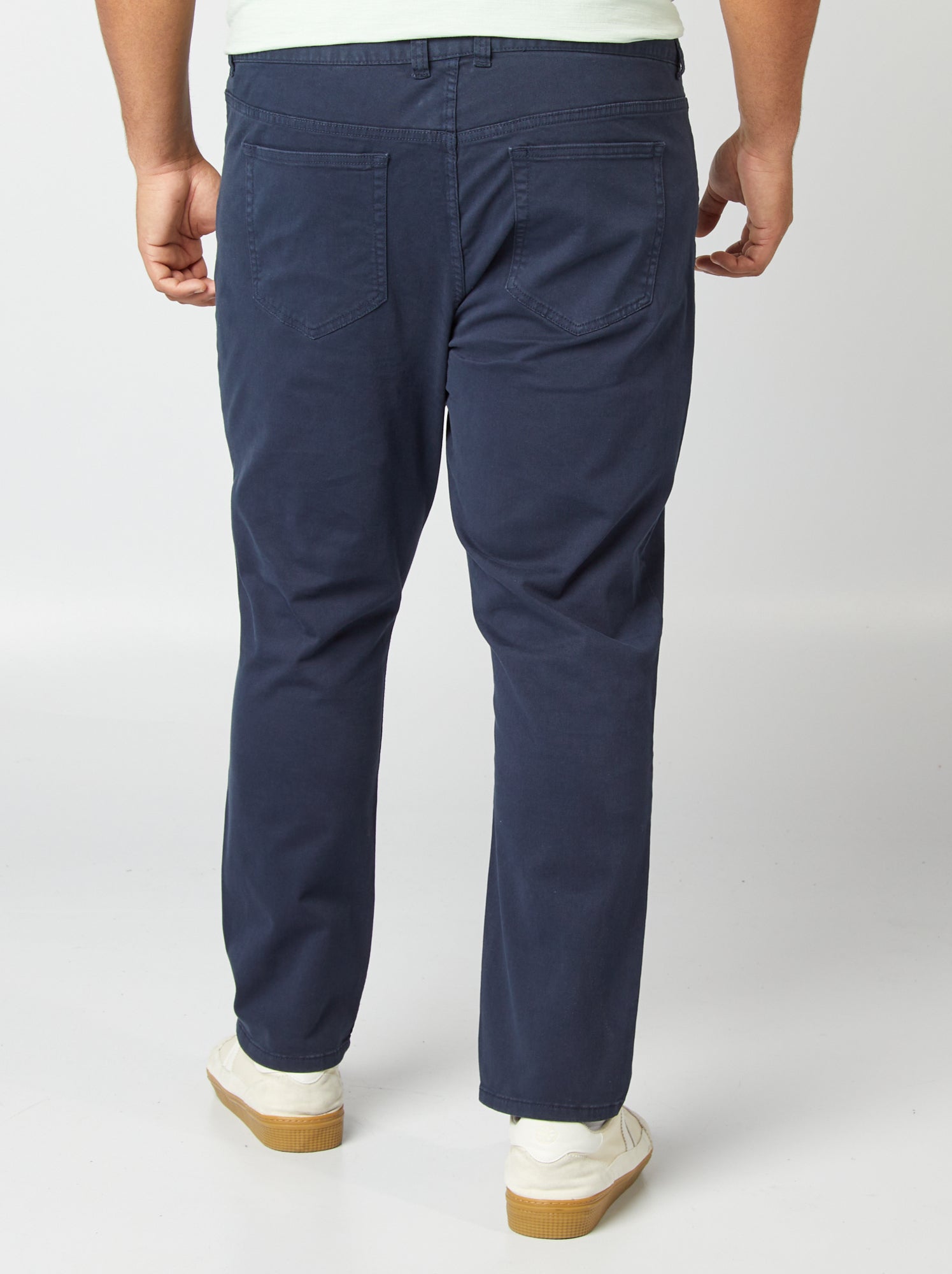 Pantalon slim - L32 - Bleu marine