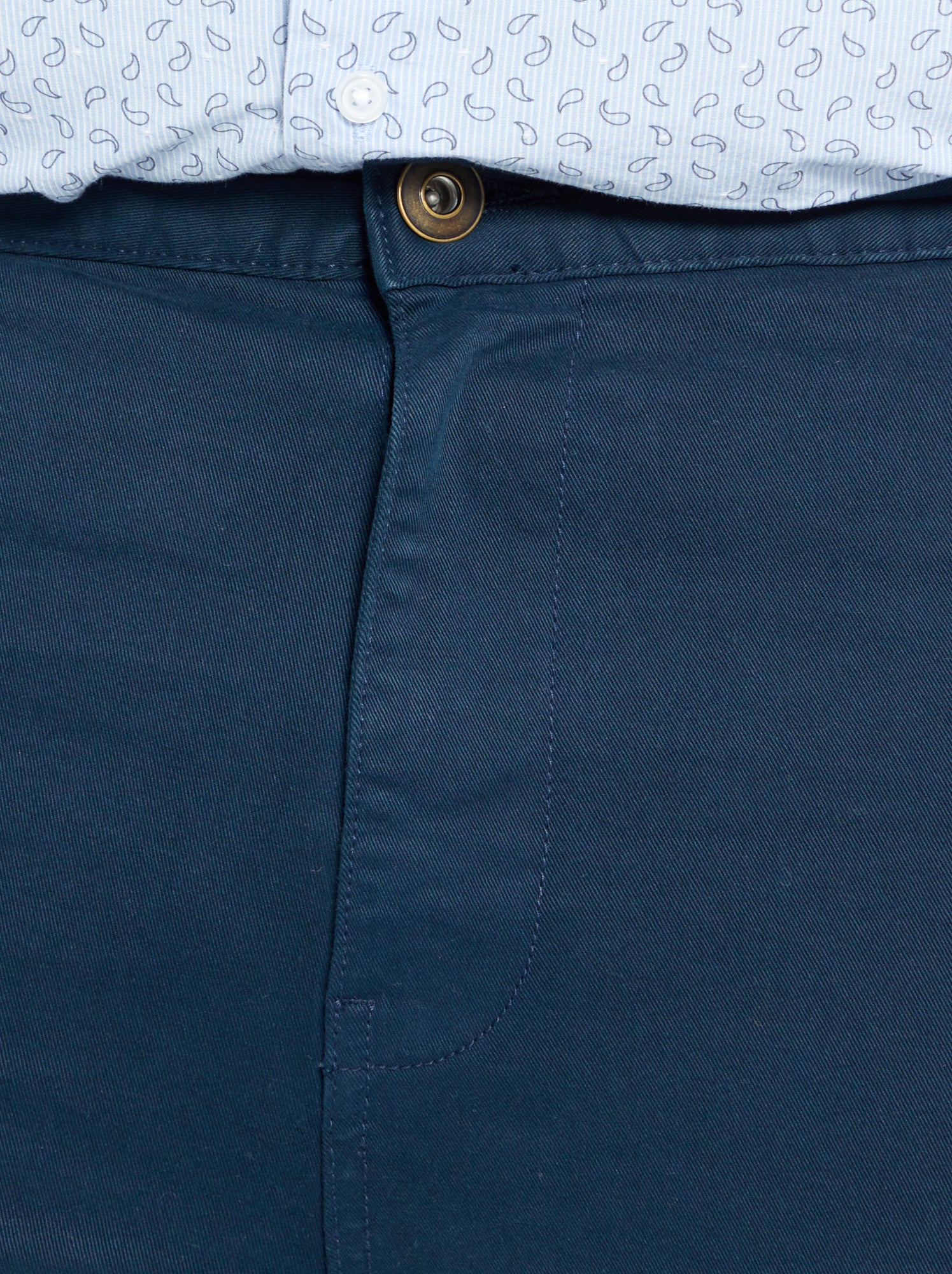 Pantalon slim - L32 - Bleu marine