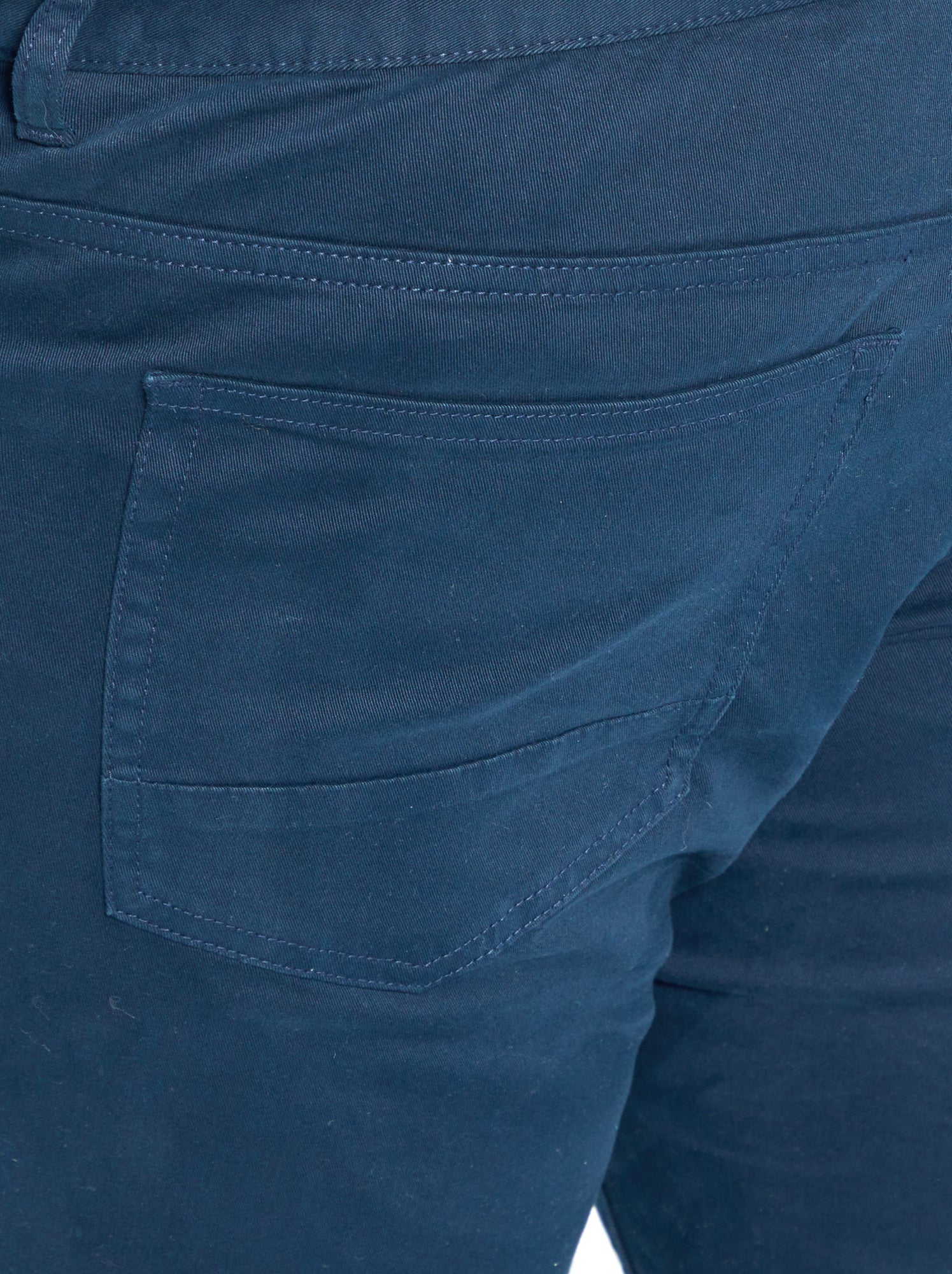 Pantalon slim - L32 - Bleu marine