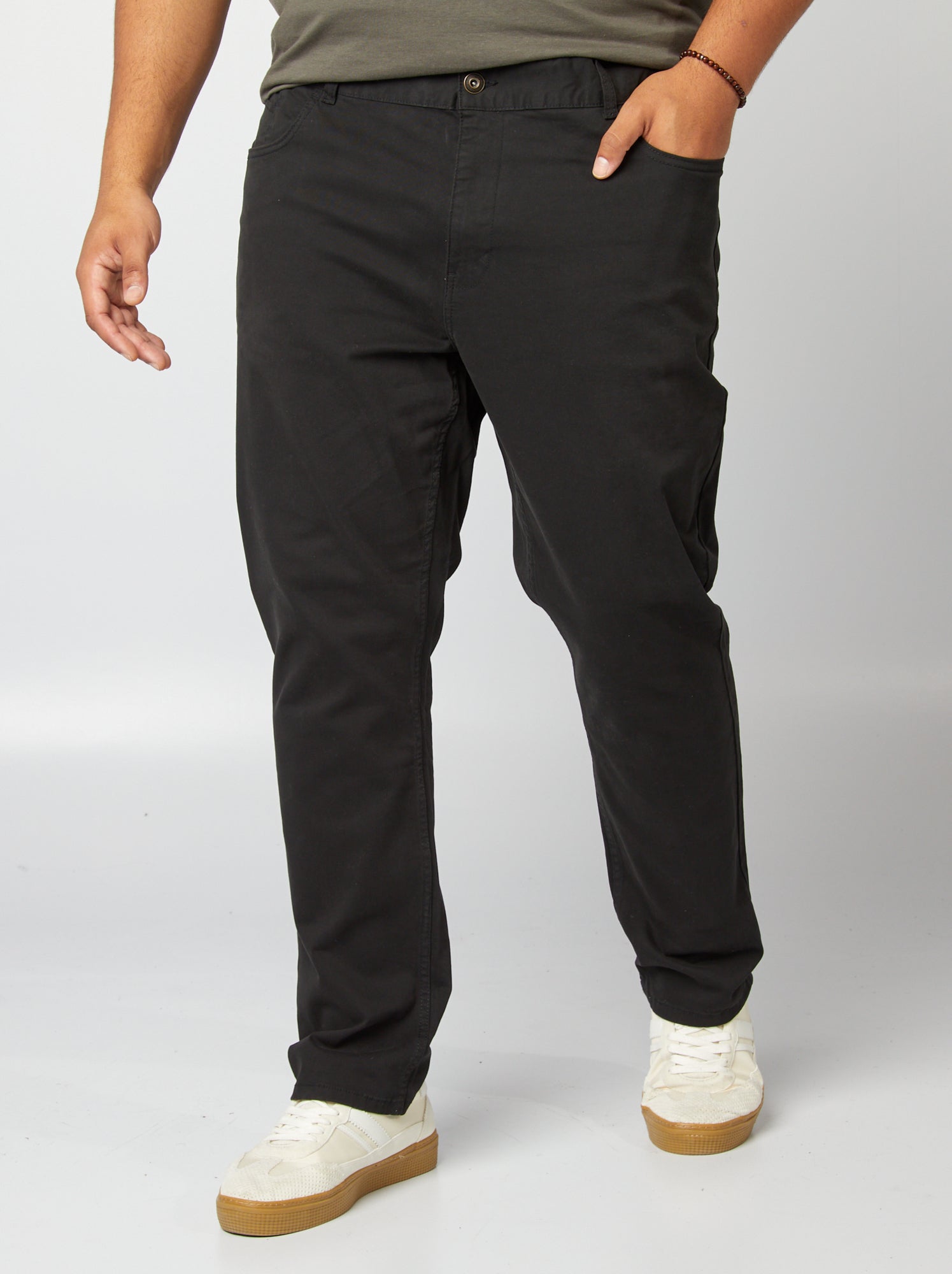 Pantalon slim - L32 - Noir