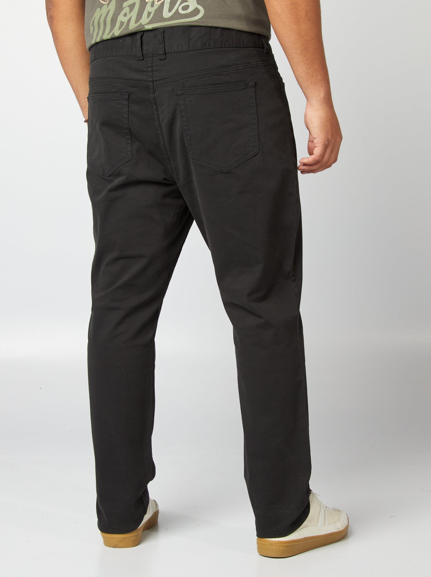 Pantalon slim - L32 - Noir