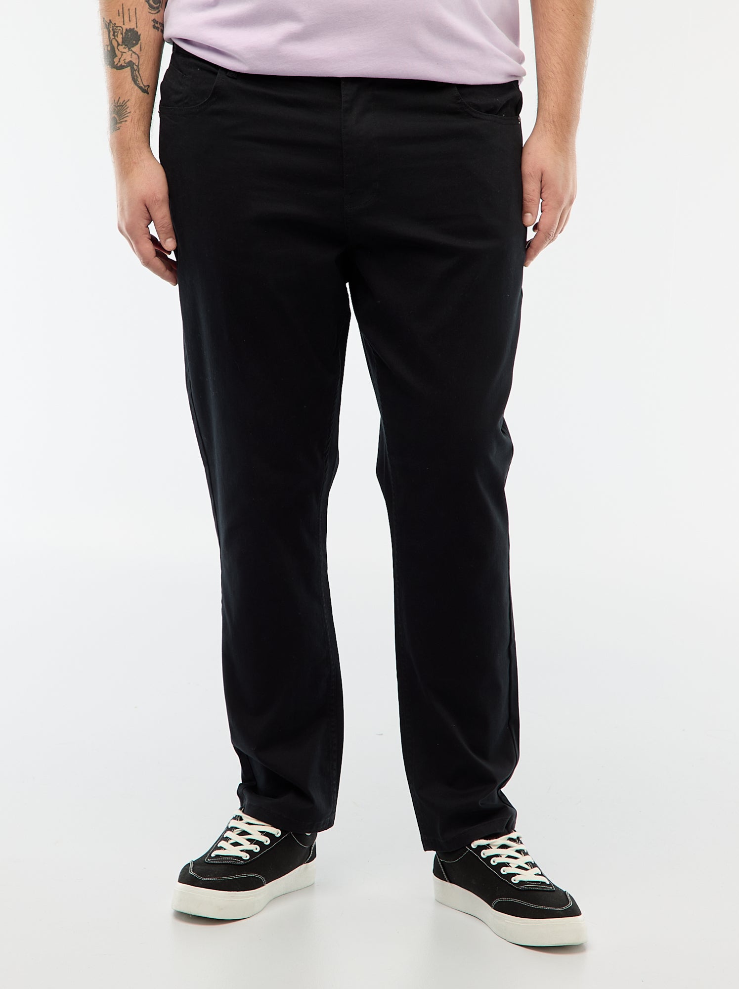 Pantalon slim - L34 - noir