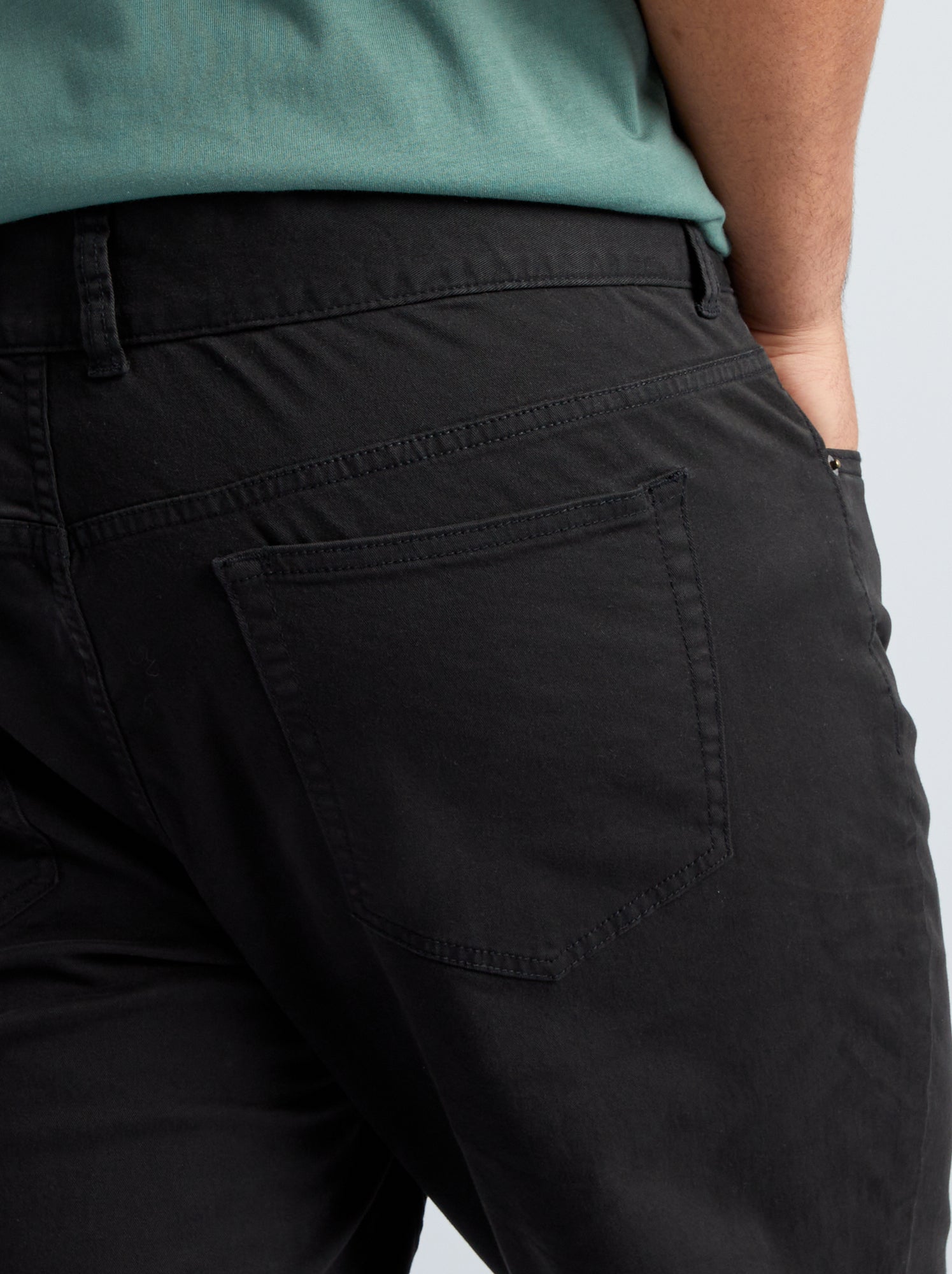 Pantalon slim - L34 - noir