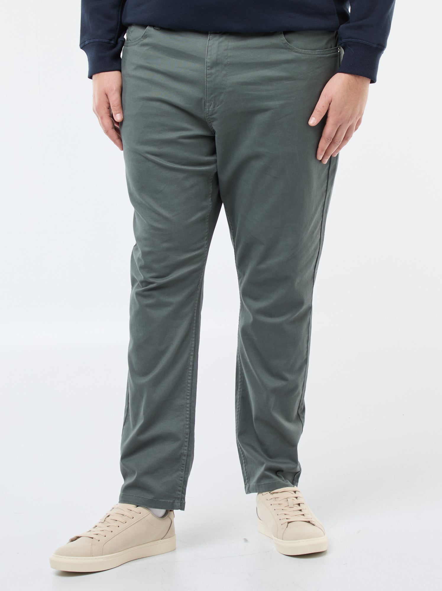 Pantalon slim - L34 - Vert