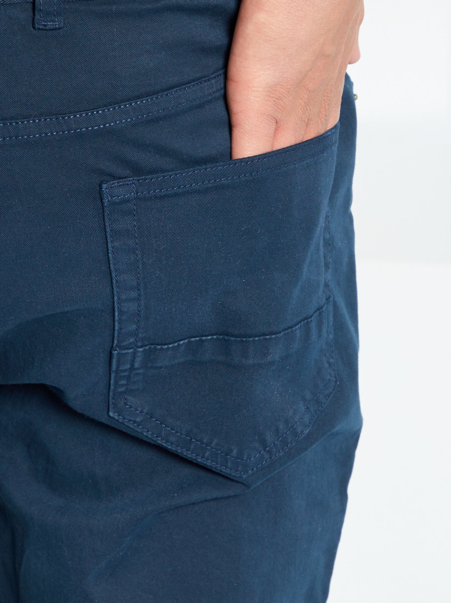 Pantalon slim L38 + de 2m - Bleu marine