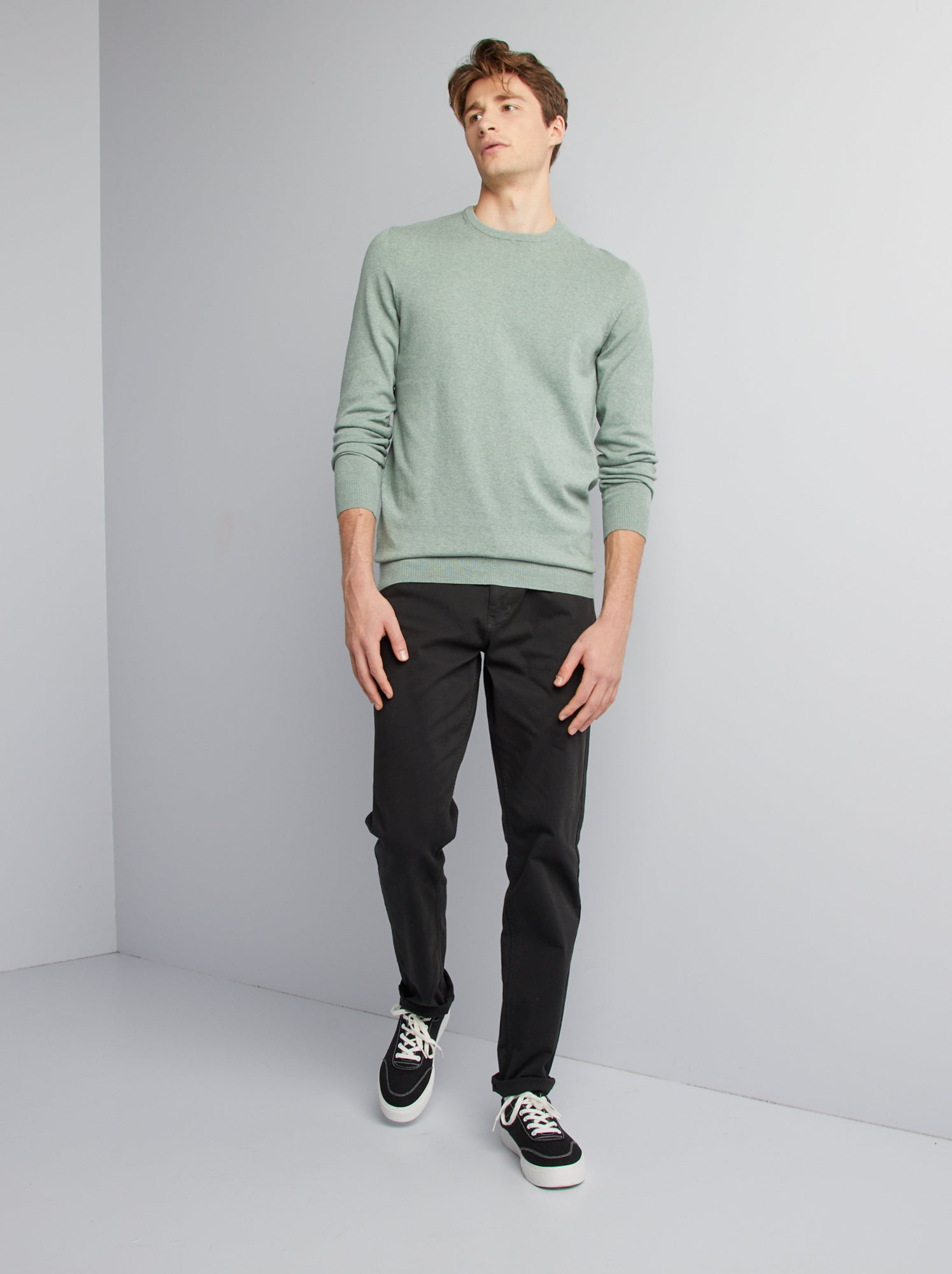 Pantalon slim L38 + de 2m - noir