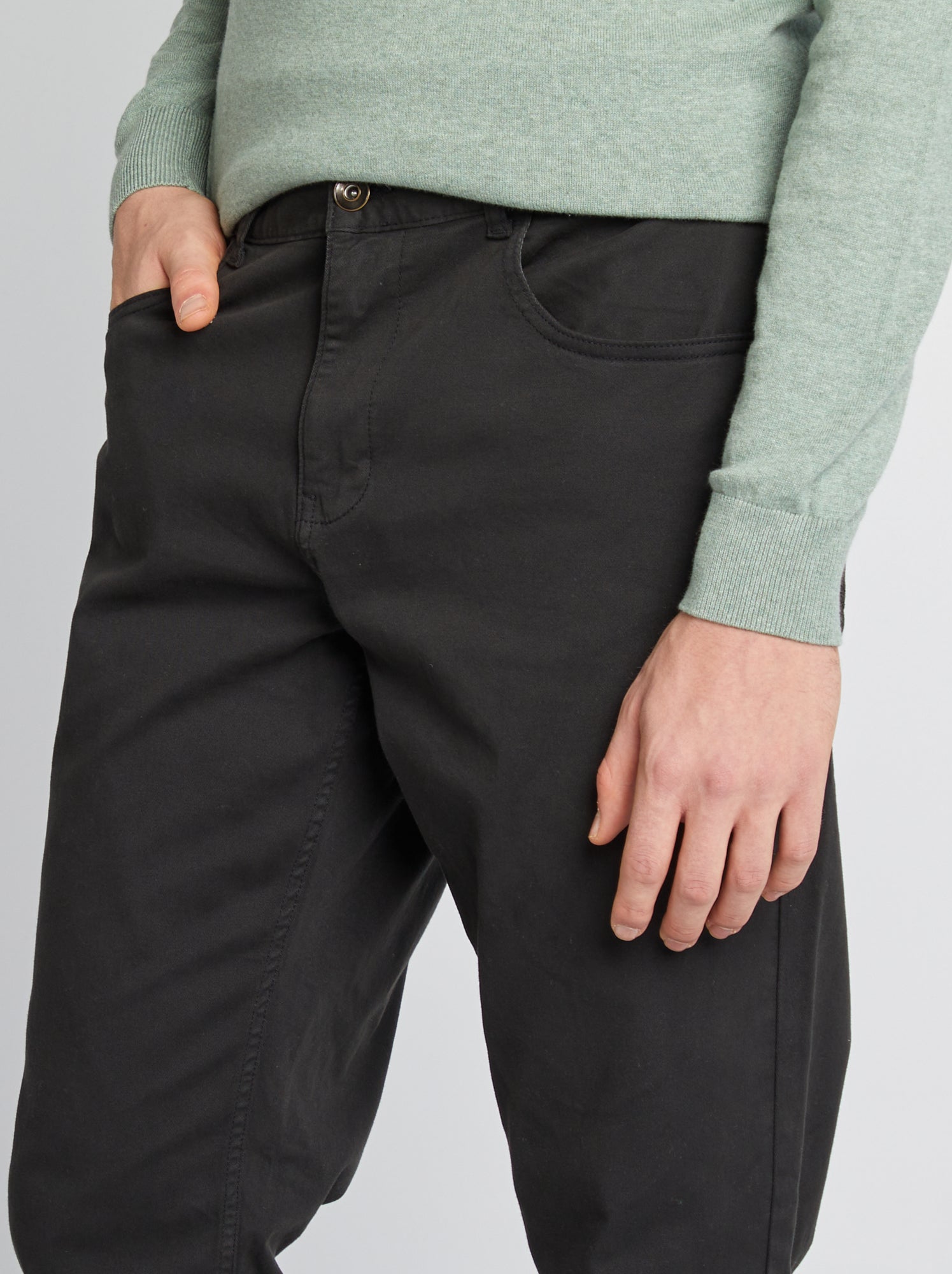 Pantalon slim L38 + de 2m - noir