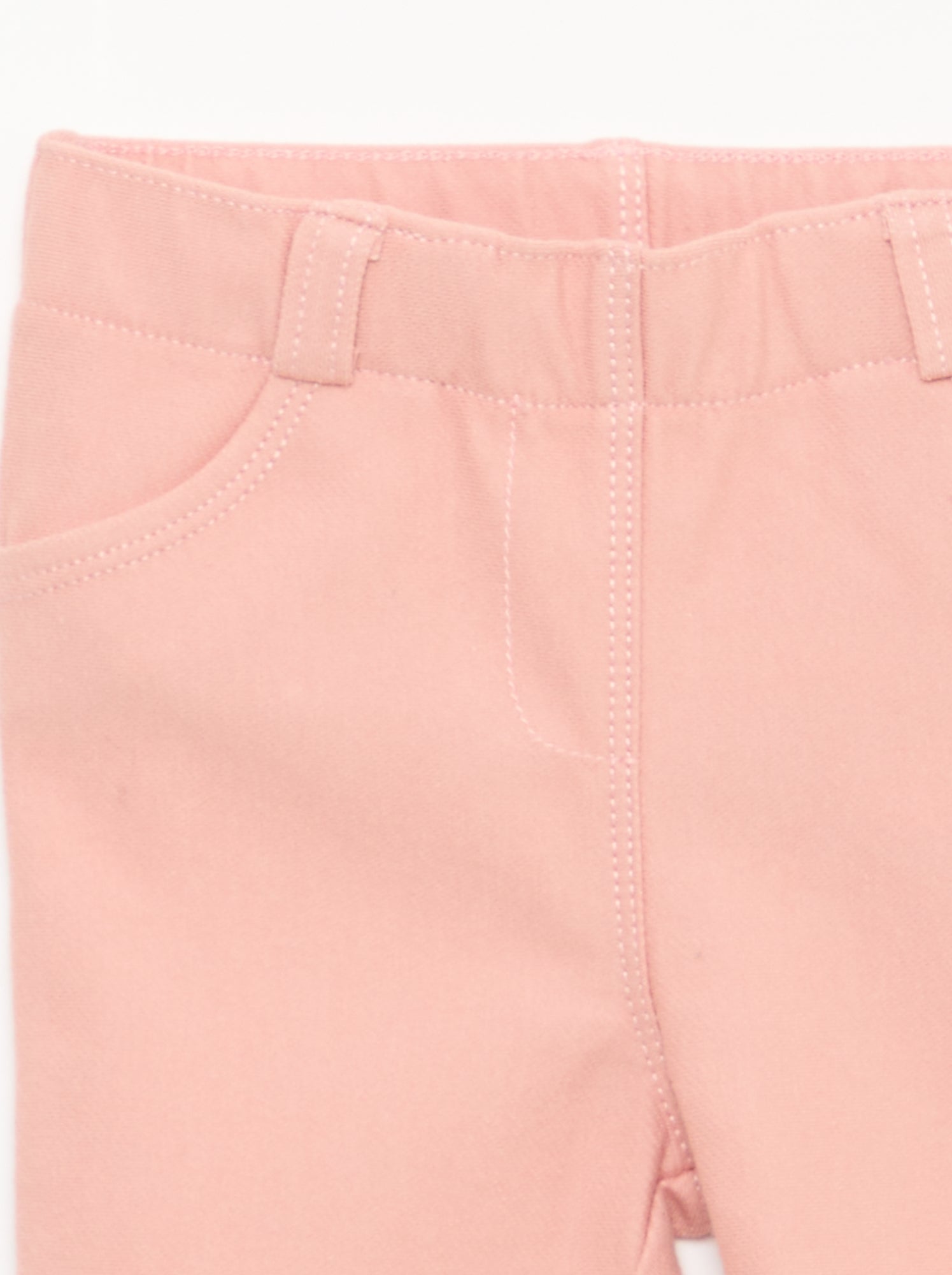 Pantalon tregging slim - Rose