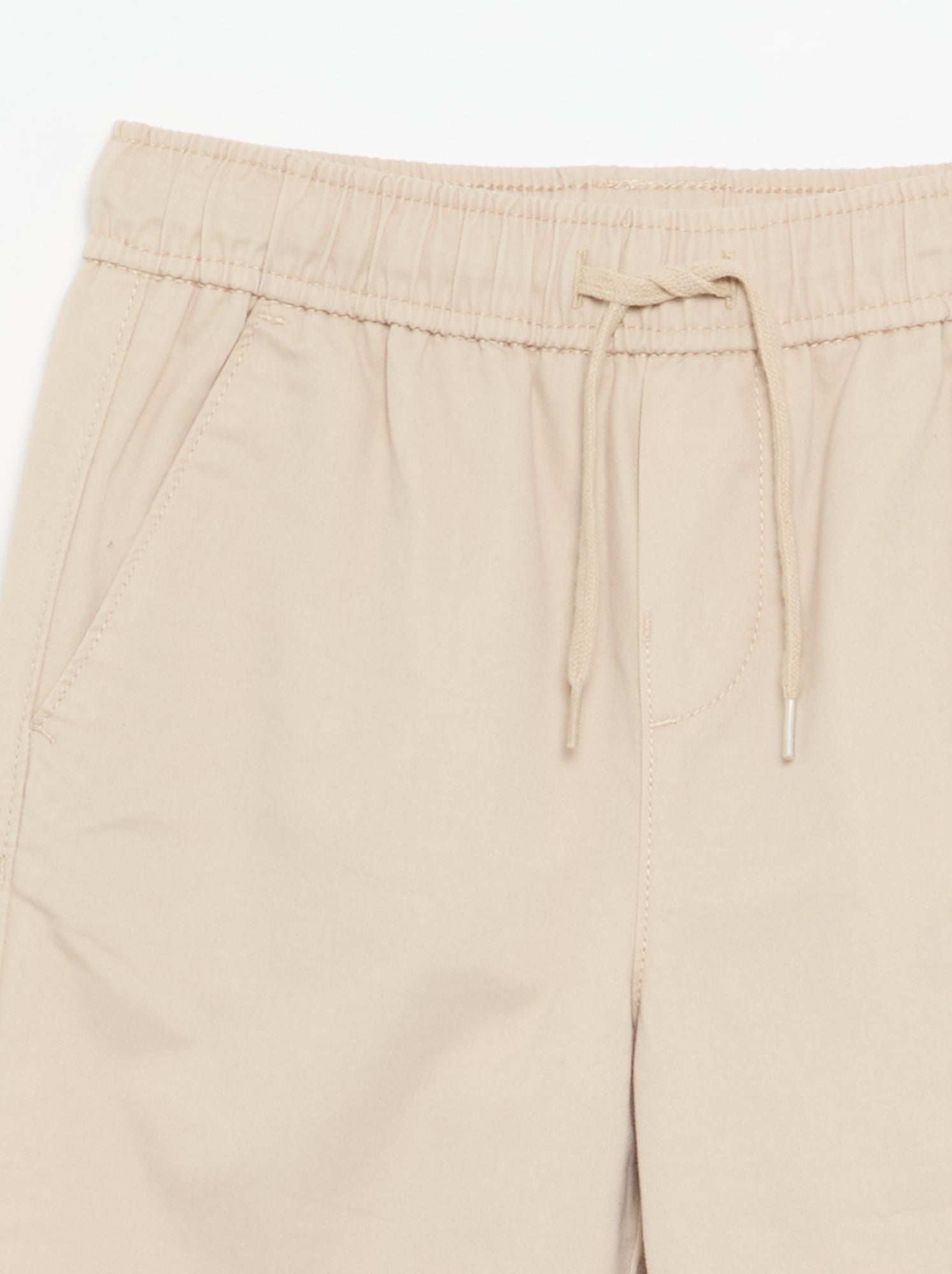 Pantalon uni léger - Beige
