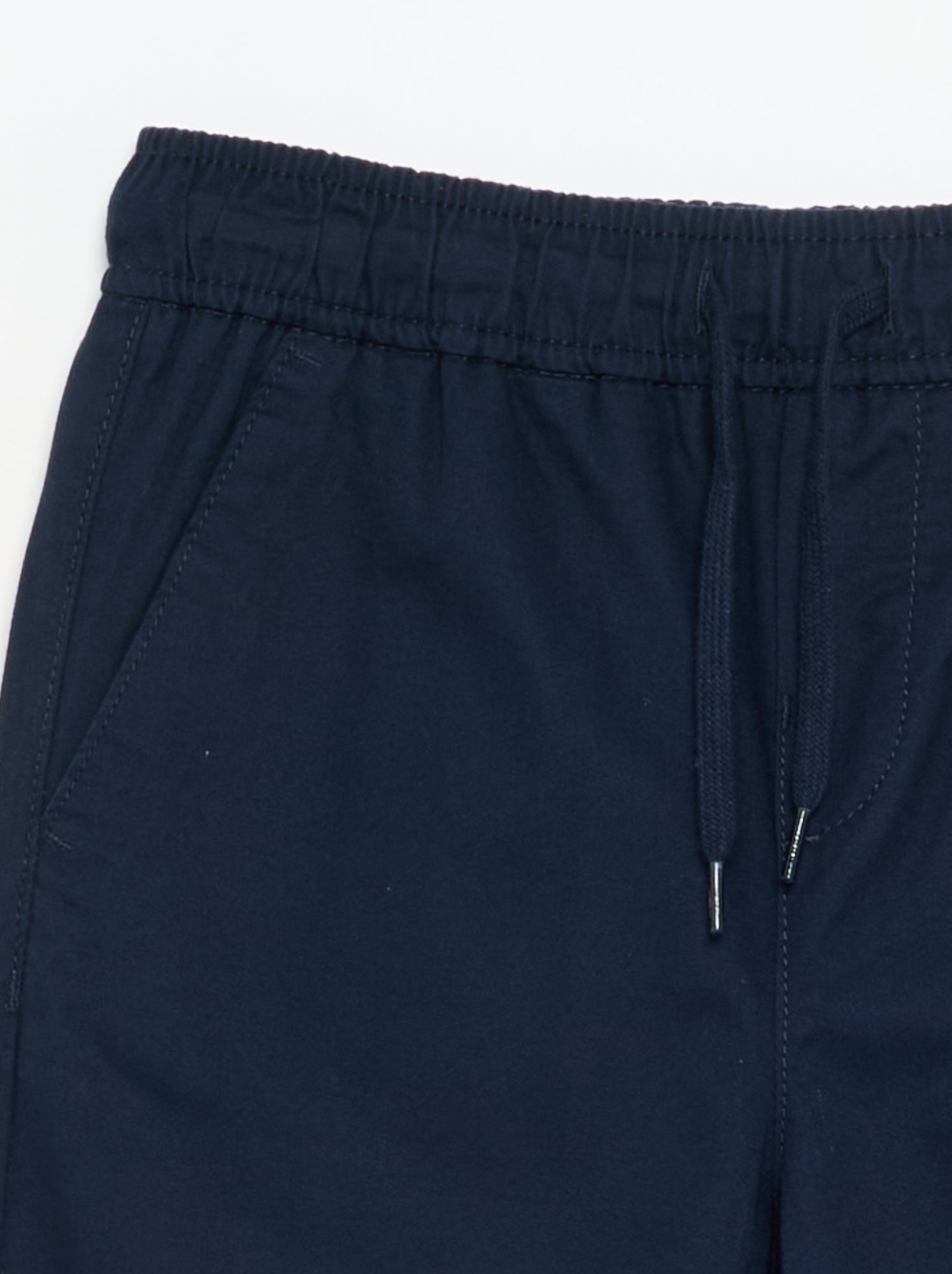 Pantalon uni léger - Bleu